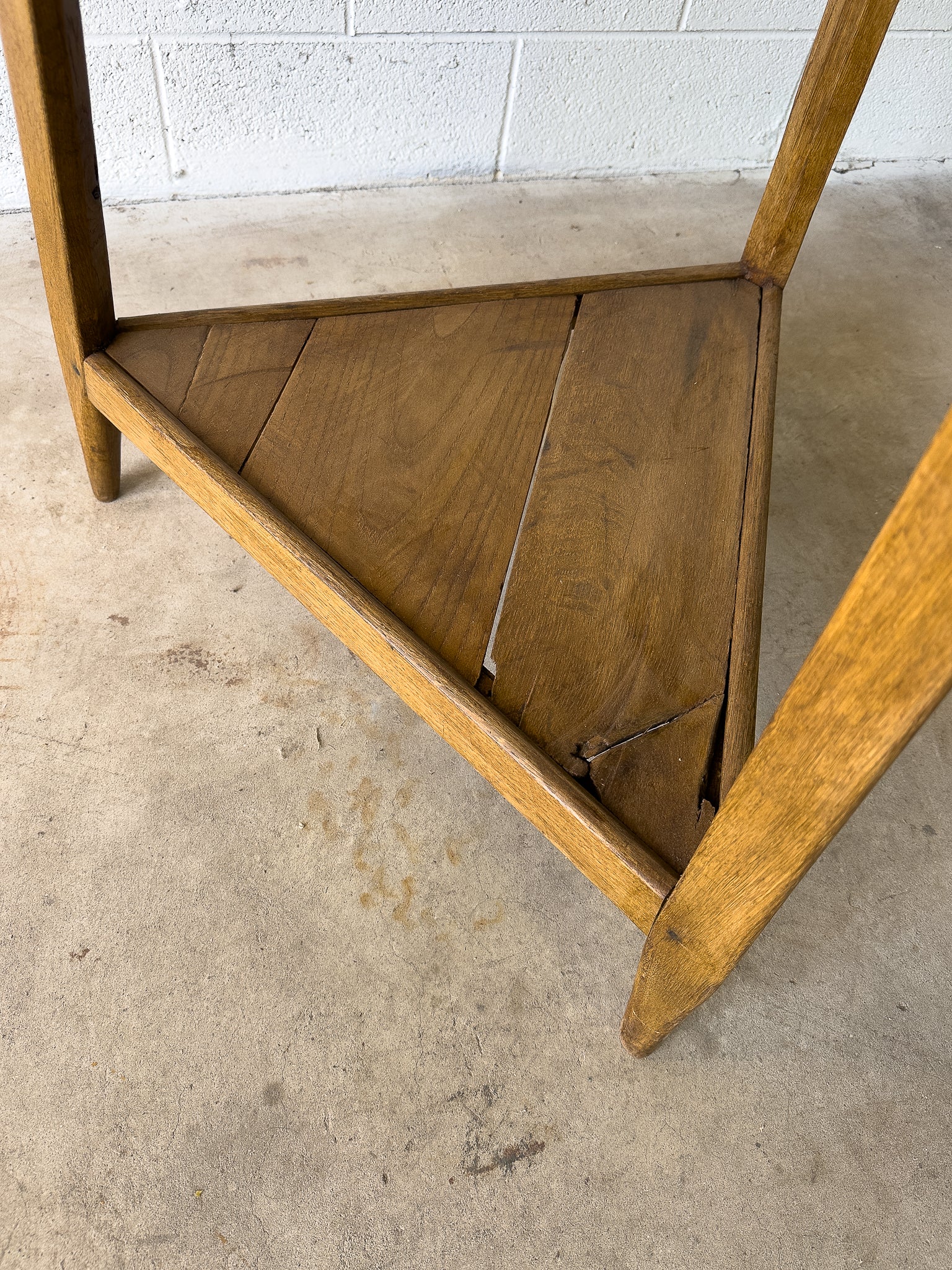 Antique English cricket table