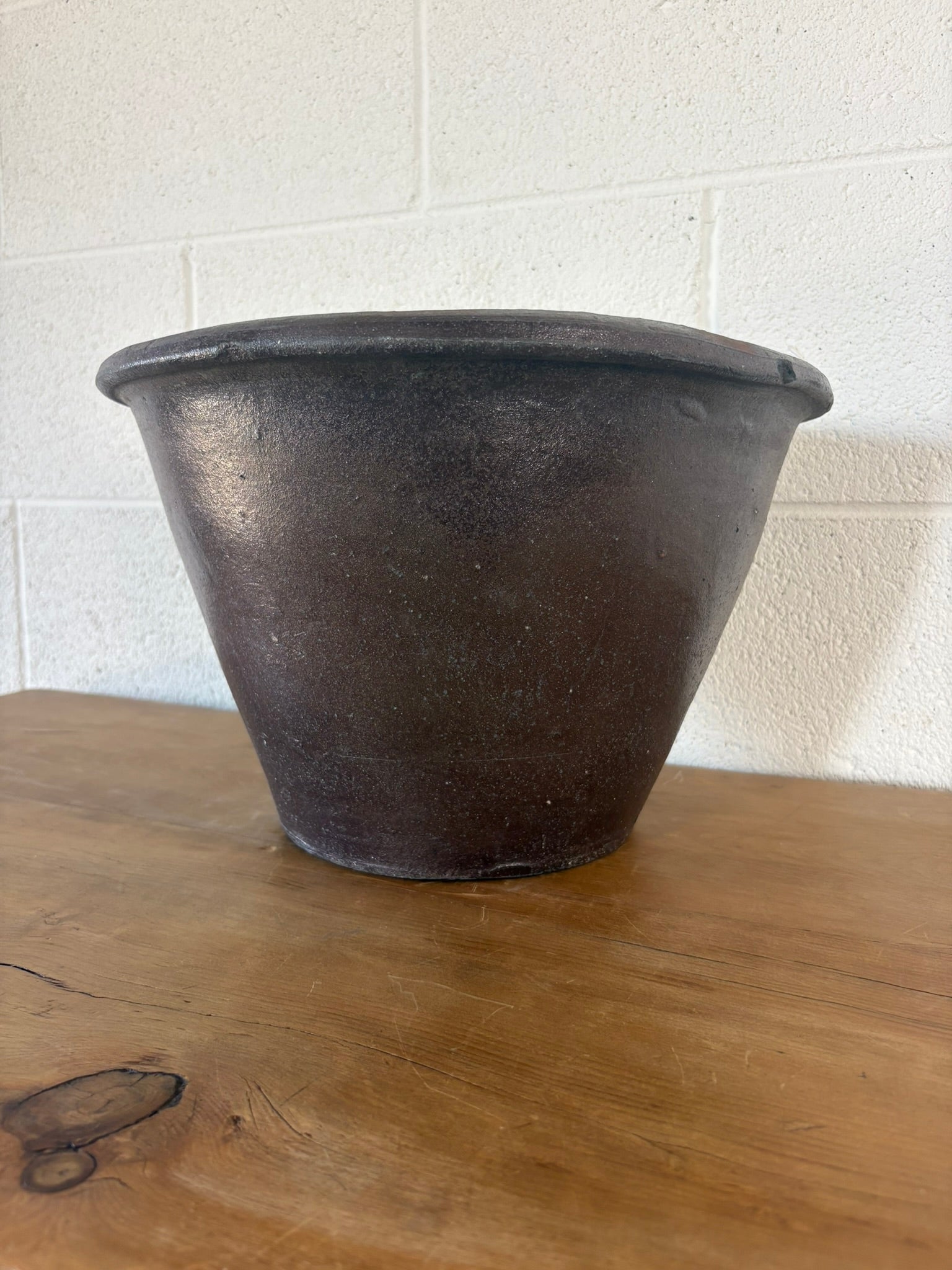 Large Antique Stoneware Bowl