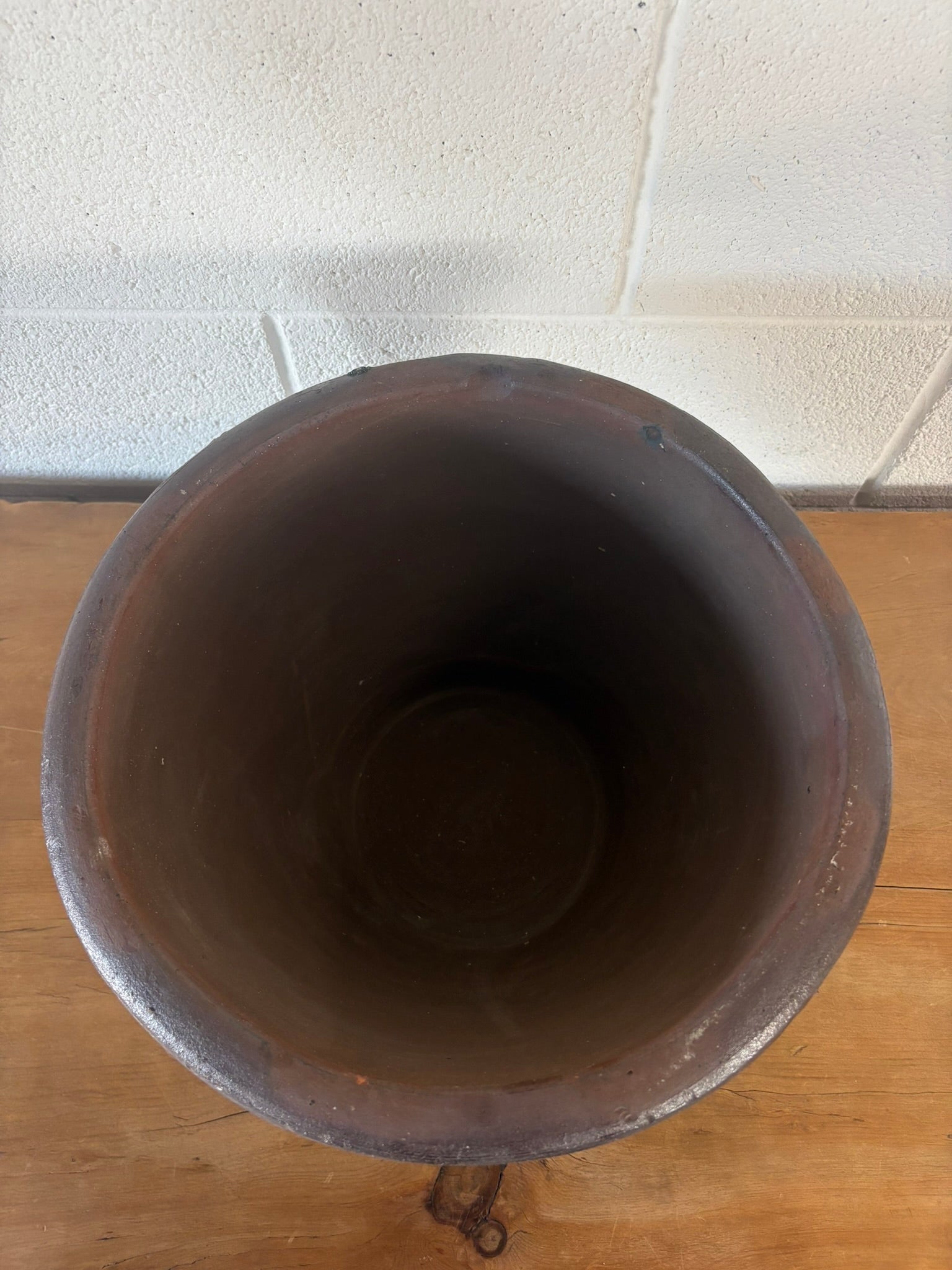 Large Antique Stoneware Bowl
