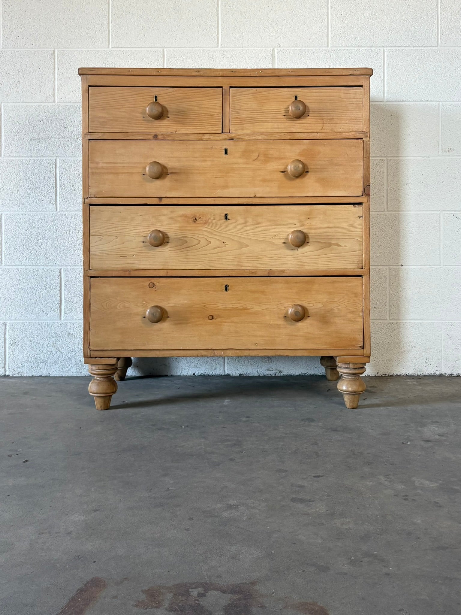 Victorian Pine Chest of Drawers