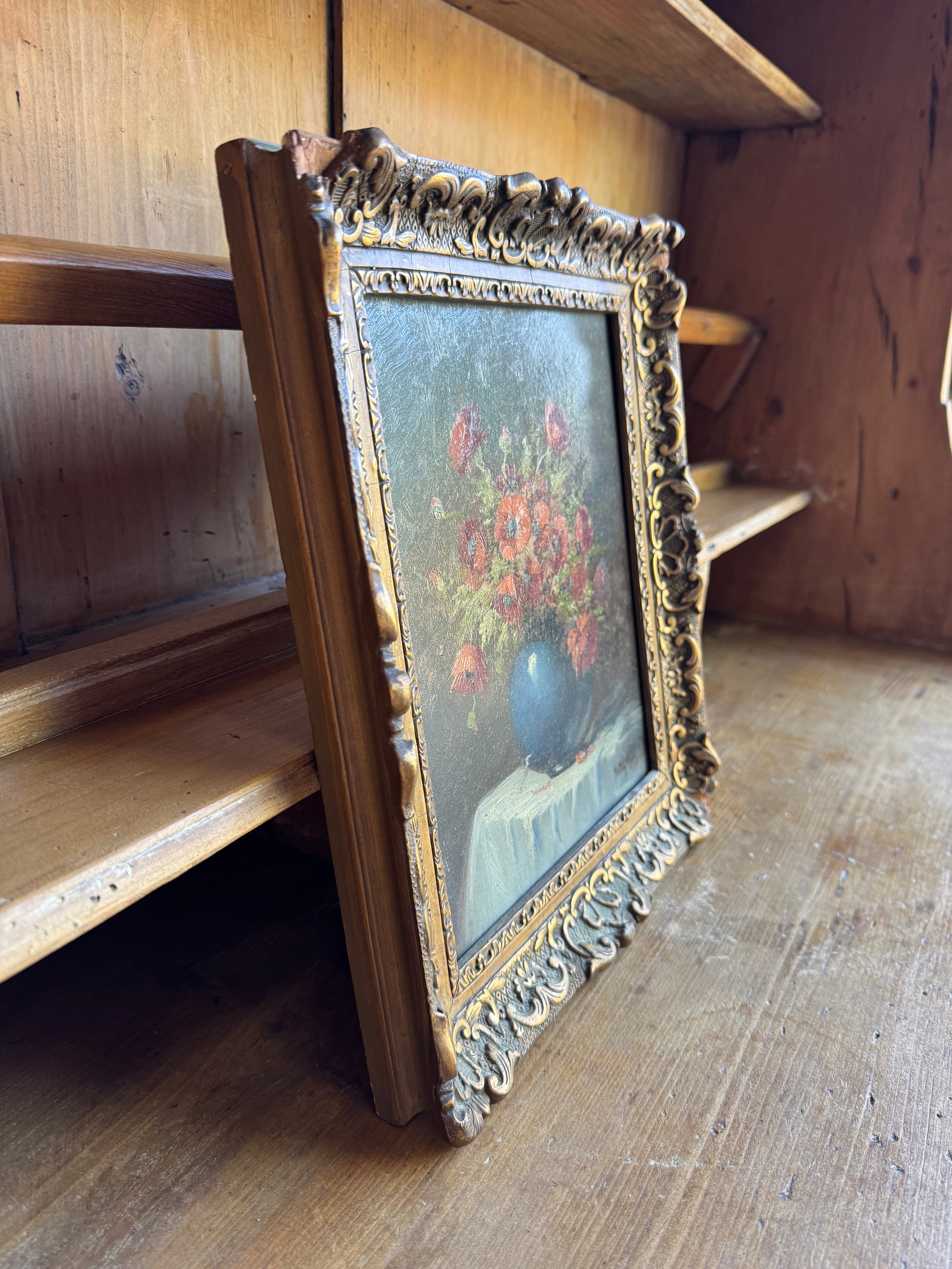 Floral oil on canvas