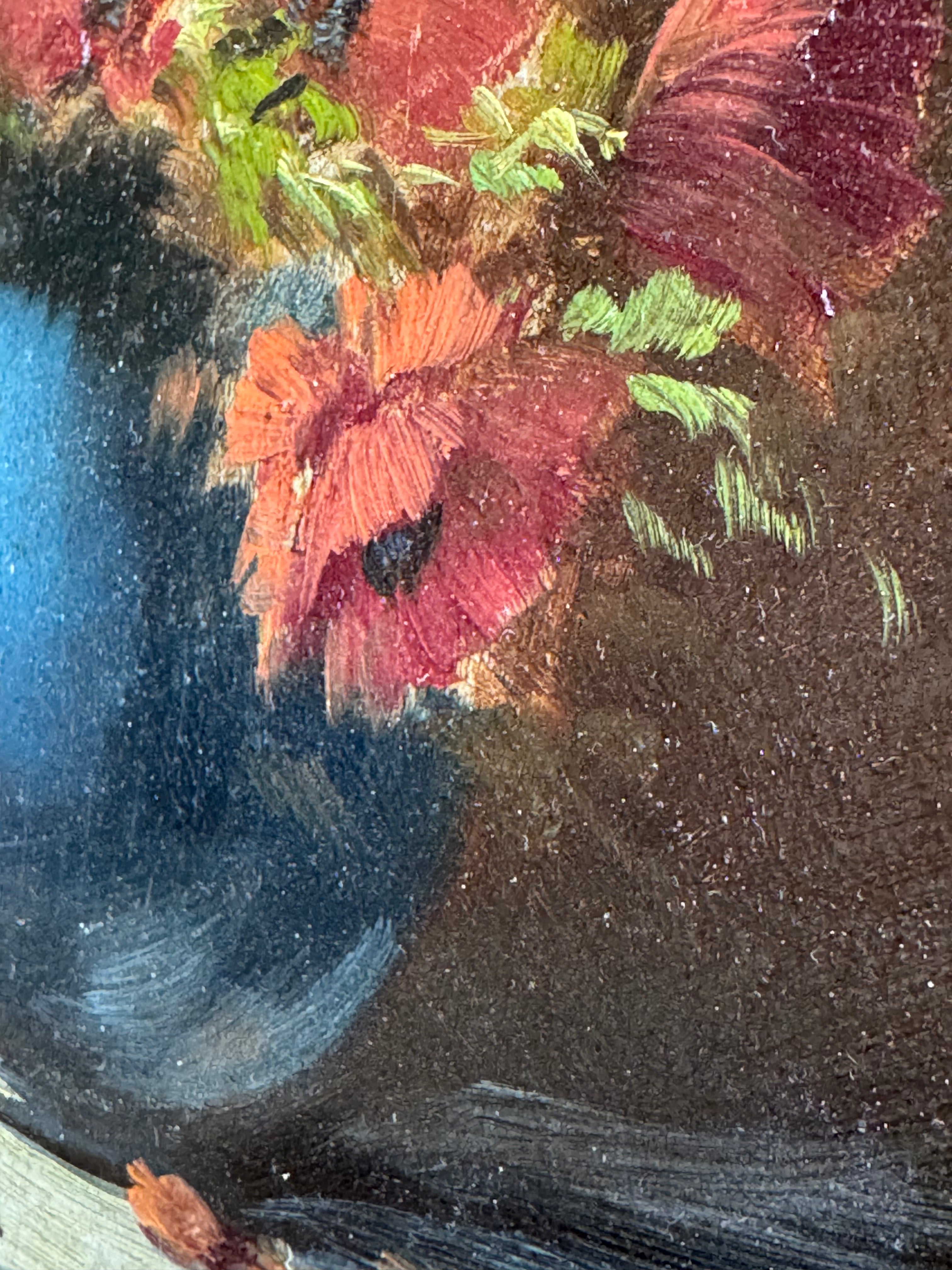 Floral oil on canvas