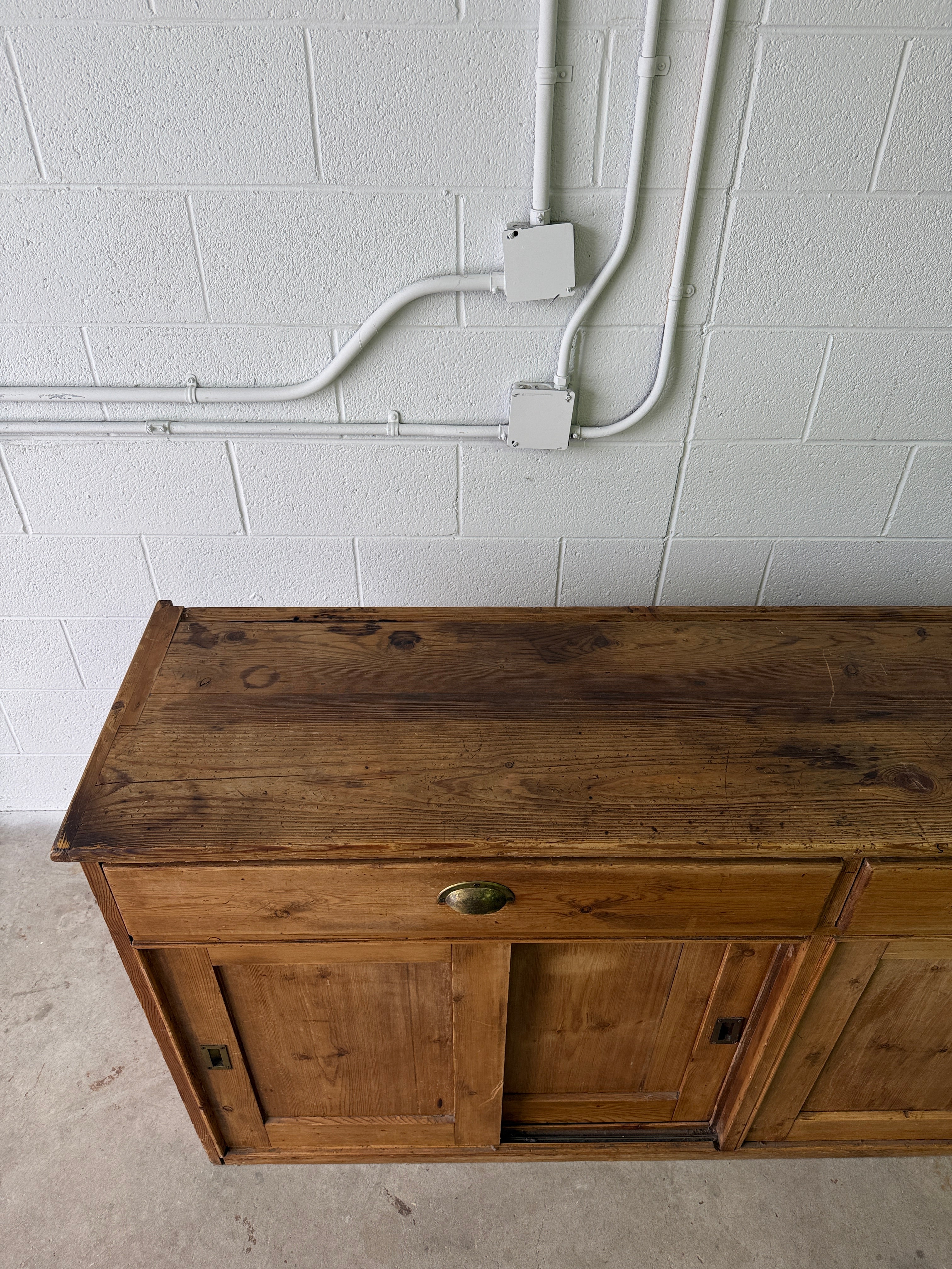 Gorgeous antique pine sideboard