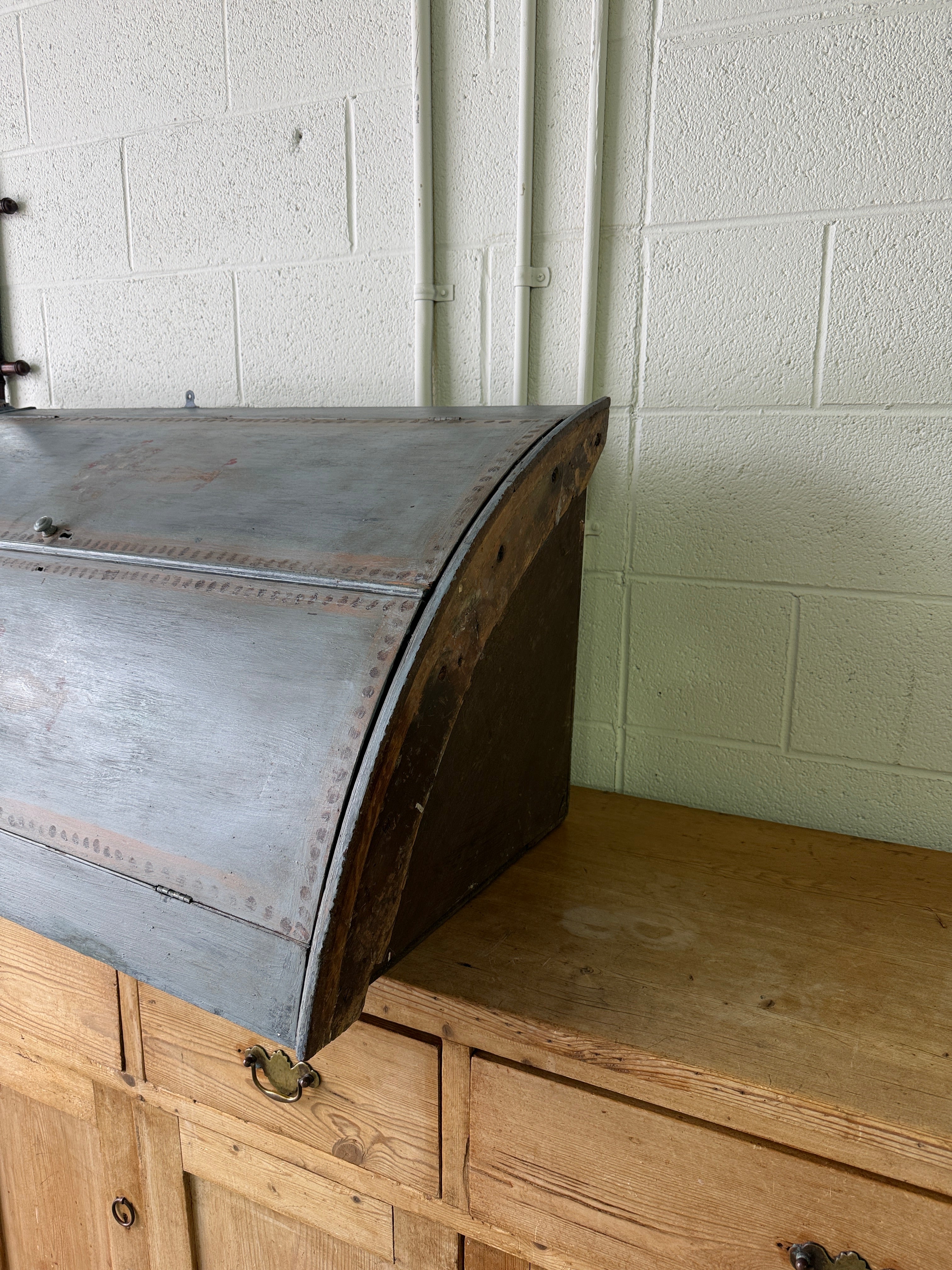 Antique Swedish corner cabinet