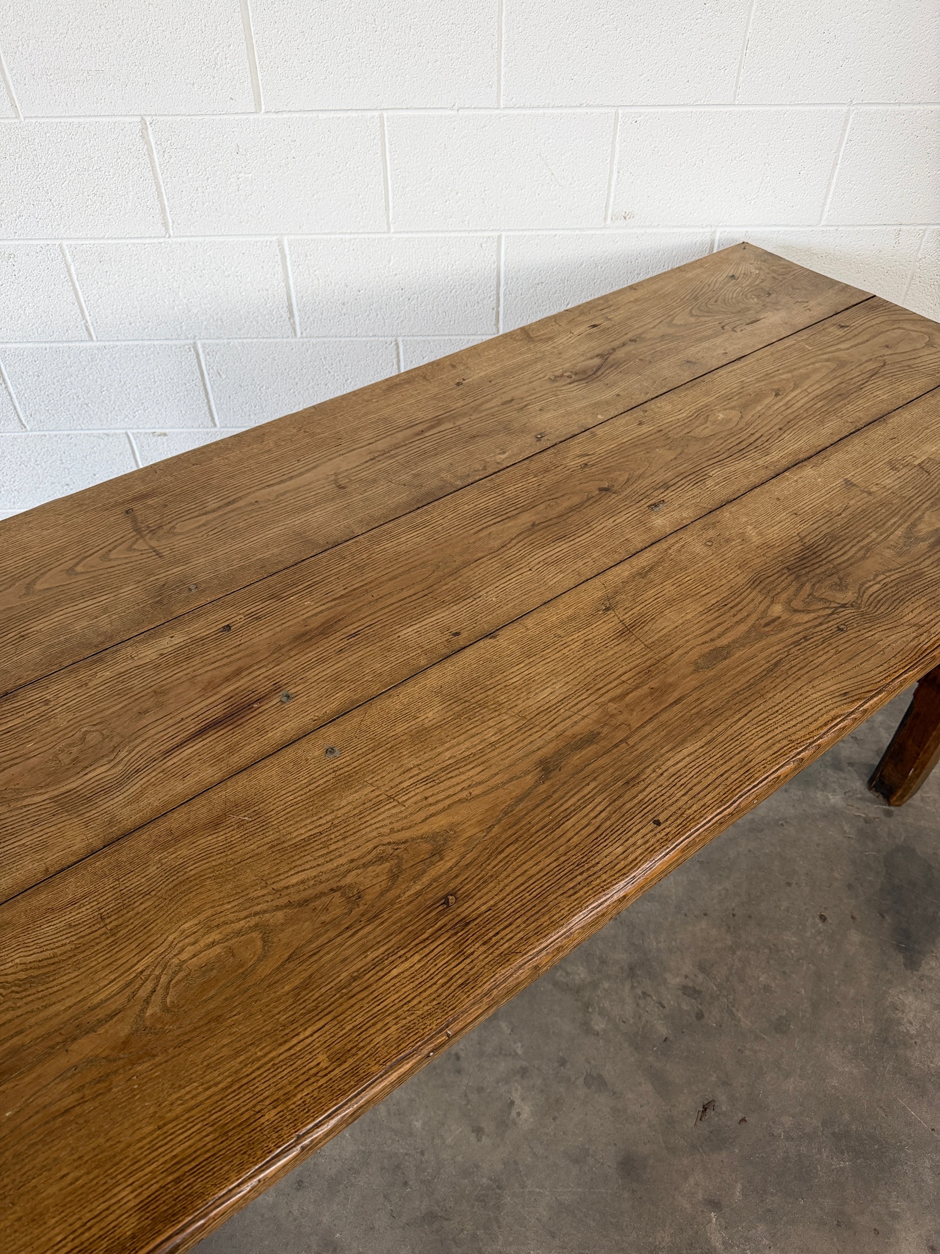 Antique French Bakers Table with proofing drawer