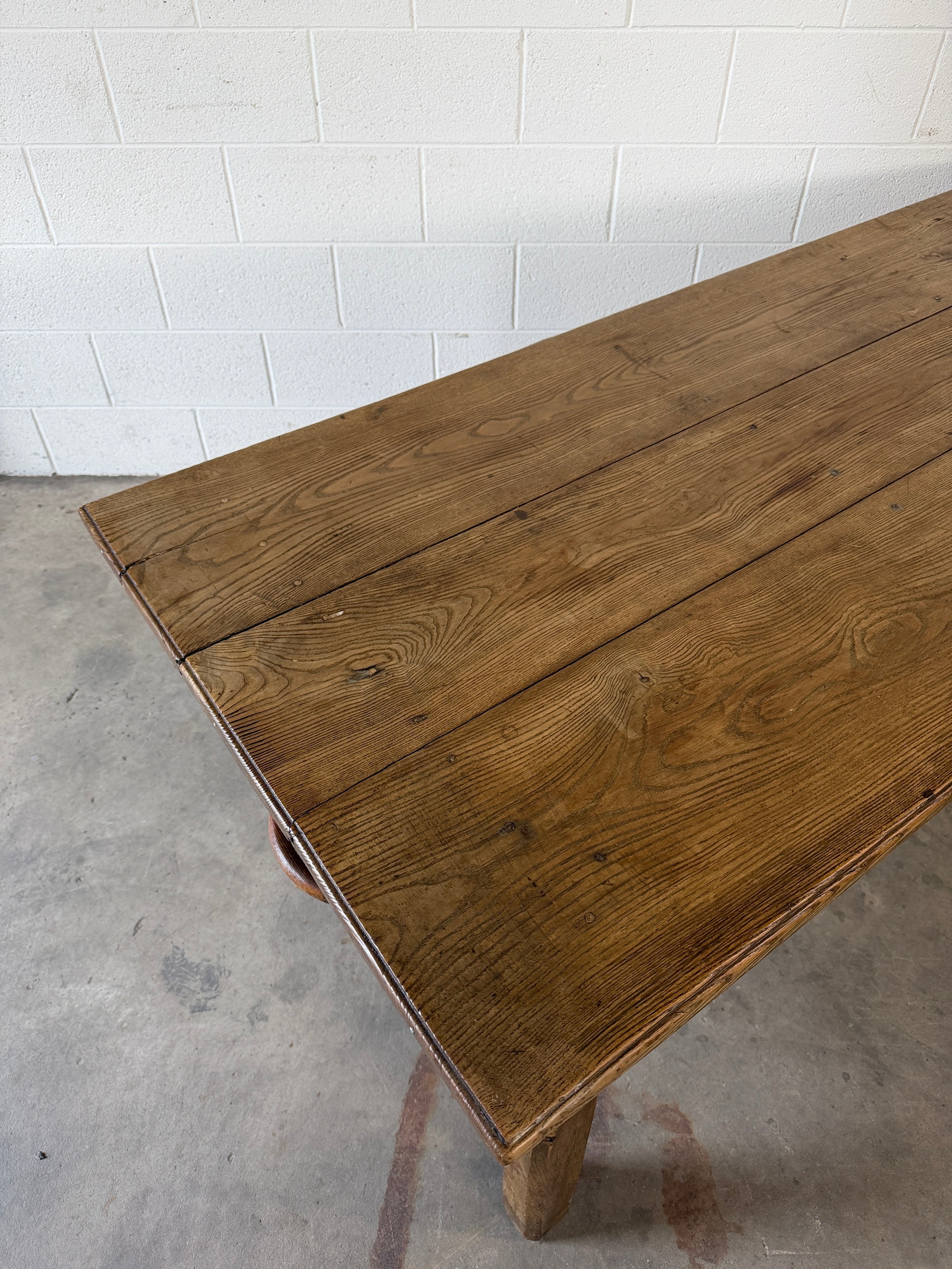 Antique French Bakers Table with proofing drawer