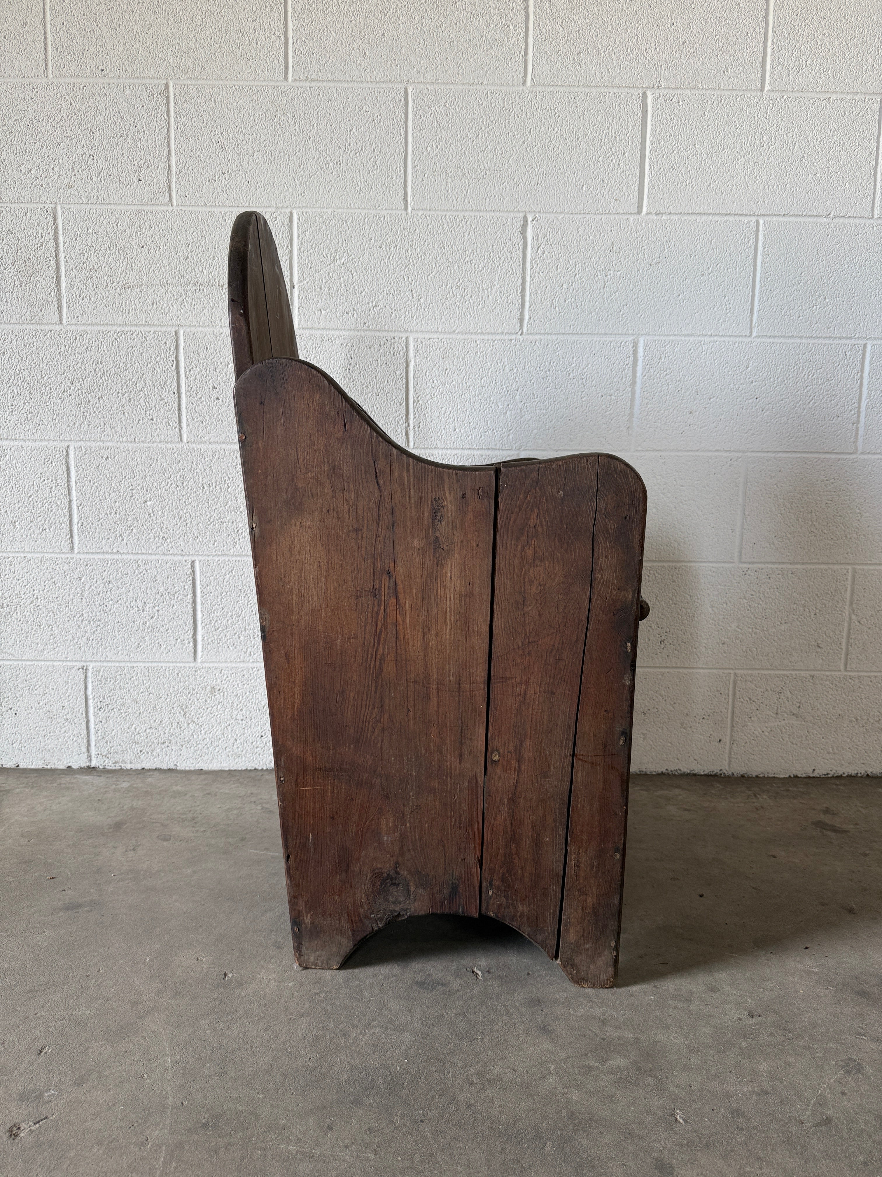Antique English Lambing Chair
