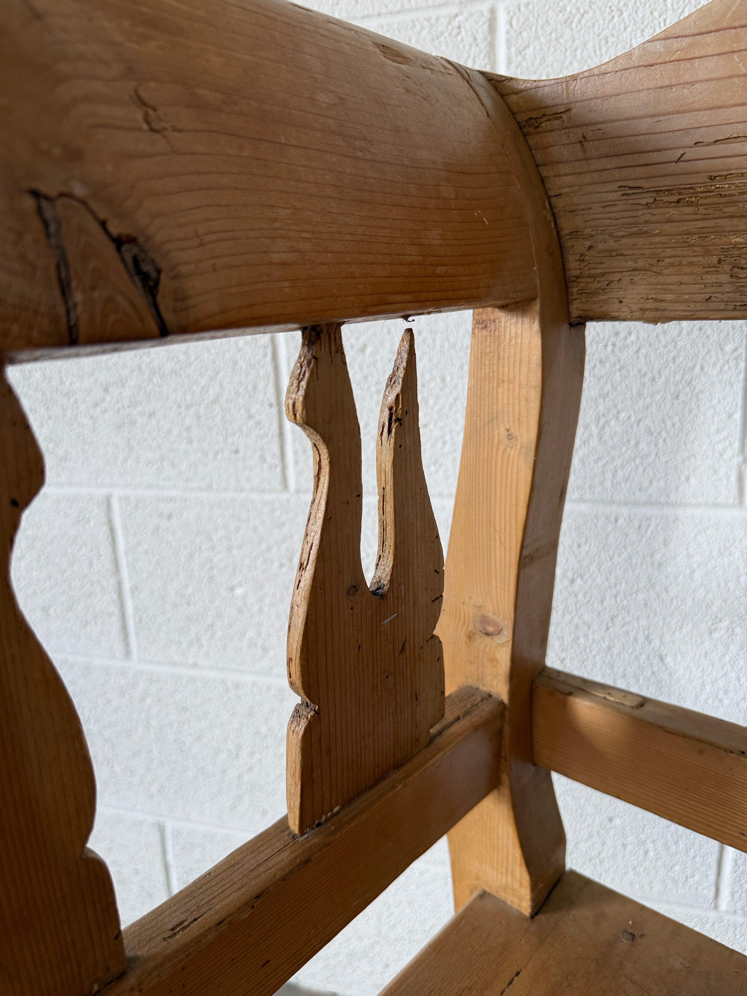 Antique Pine Bench