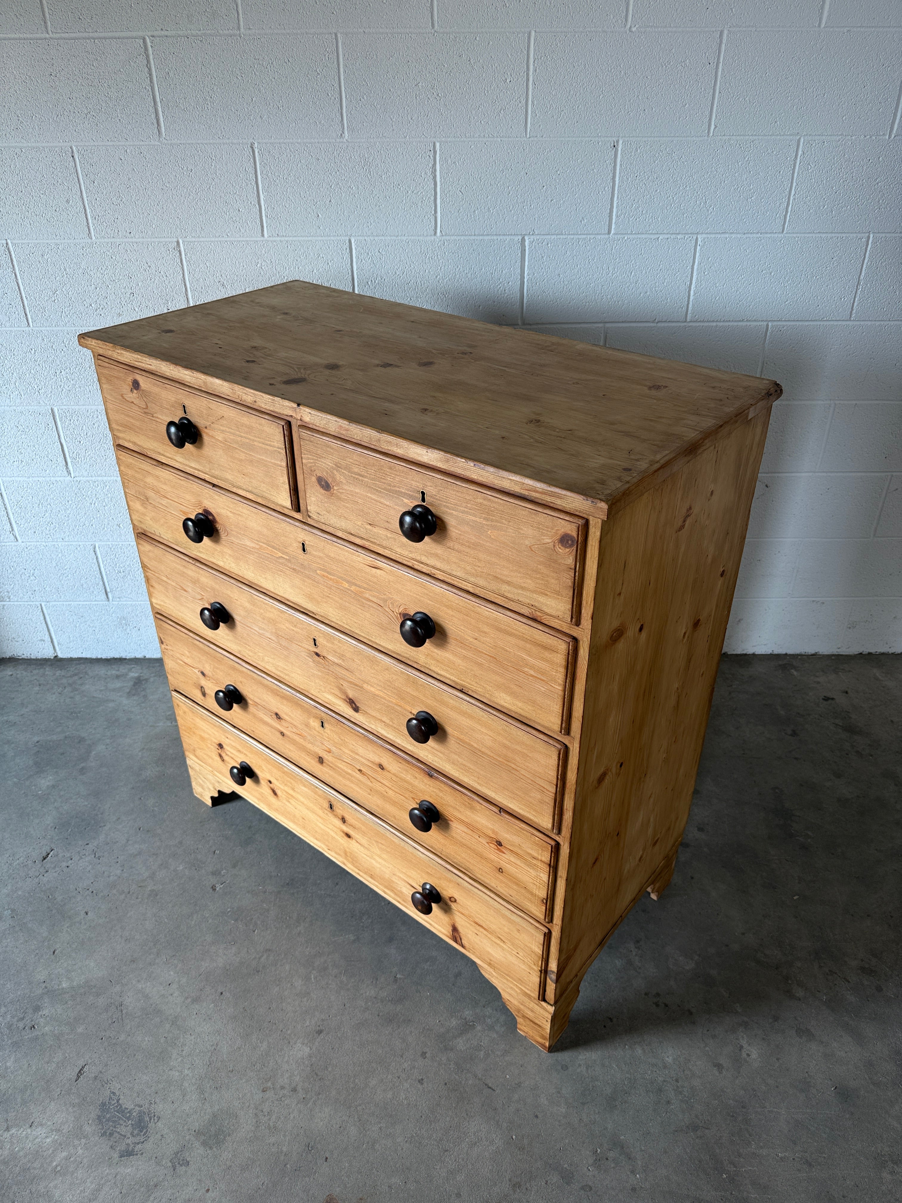 Antique Pine Chest of Drawers
