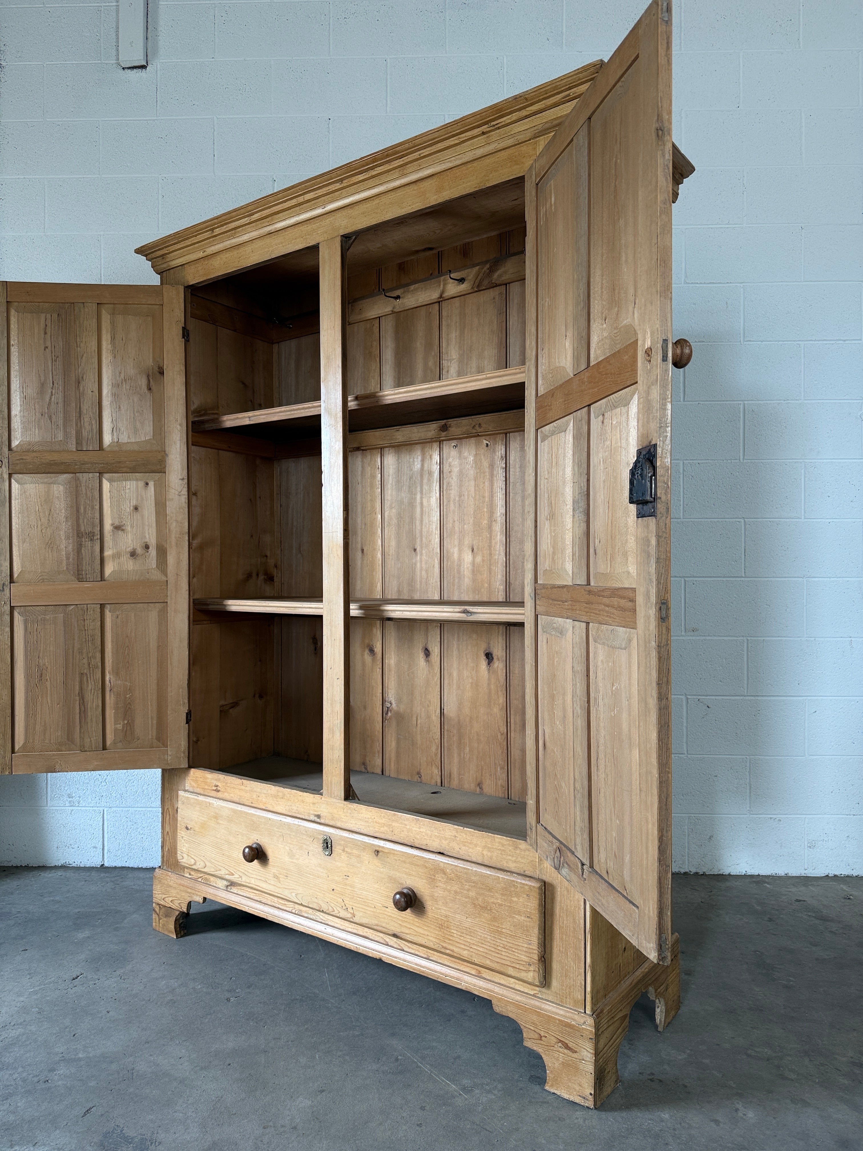 Pair of English Pine Cupboards