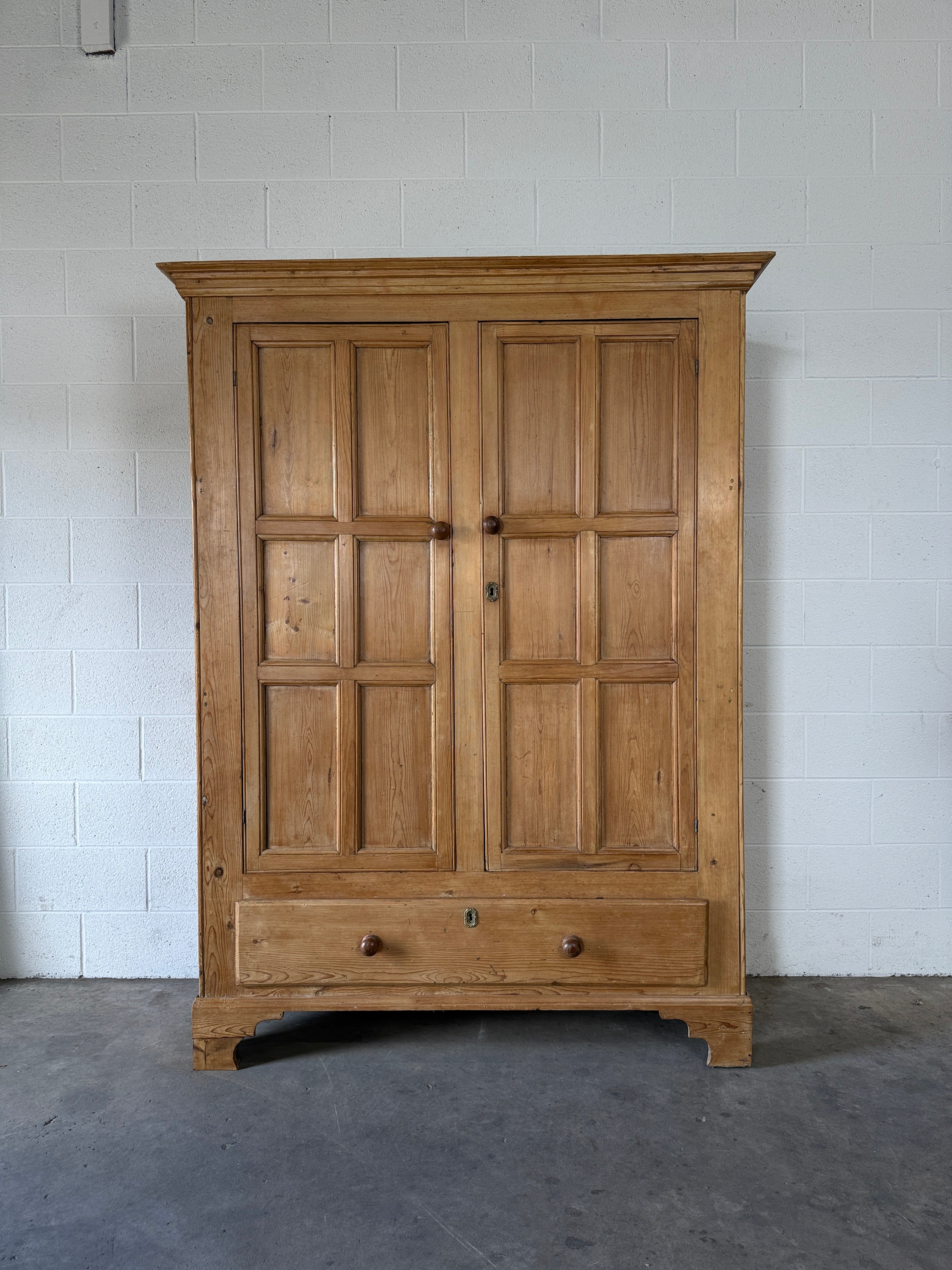 Pair of English Pine Cupboards