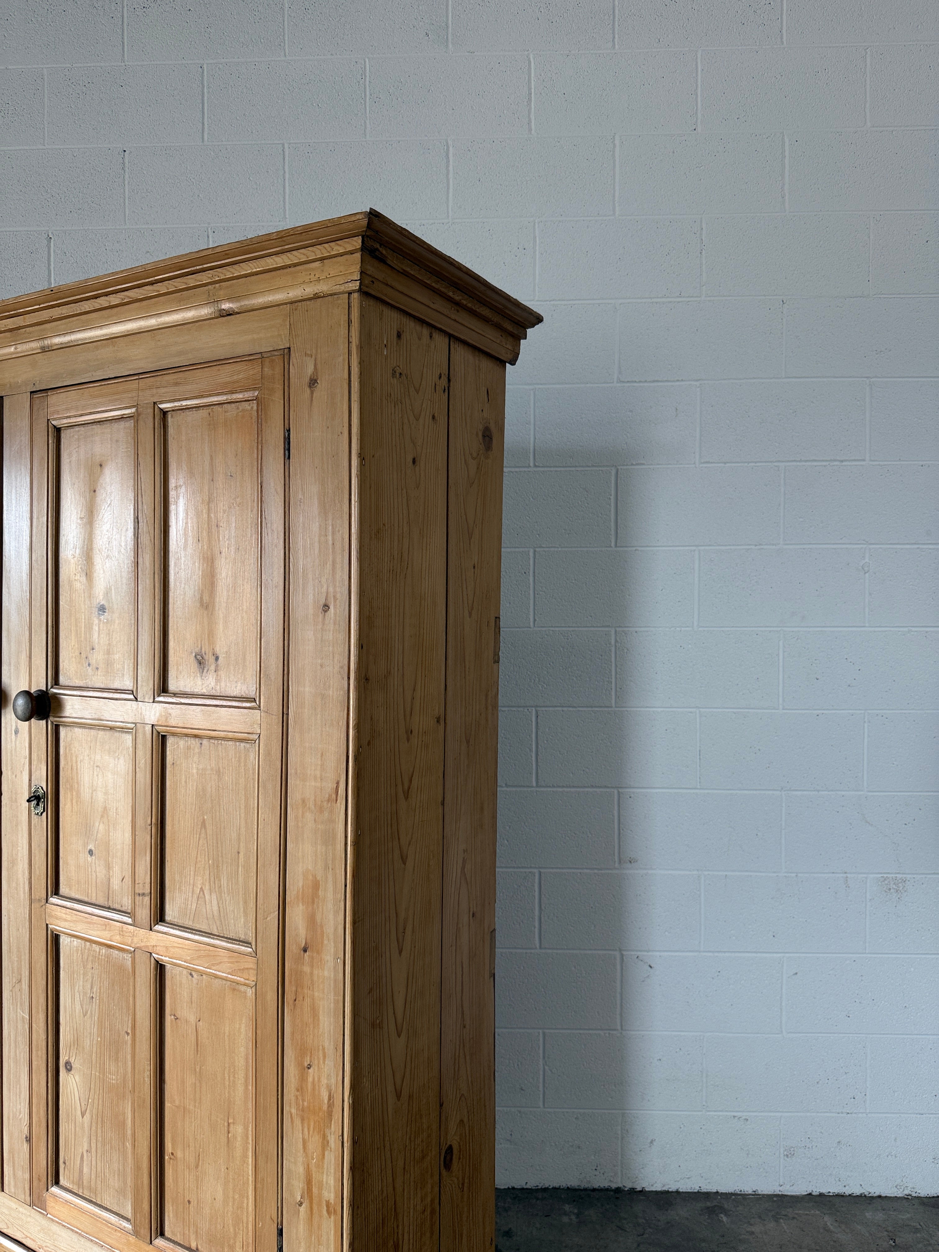 Pair of English Pine Cupboards