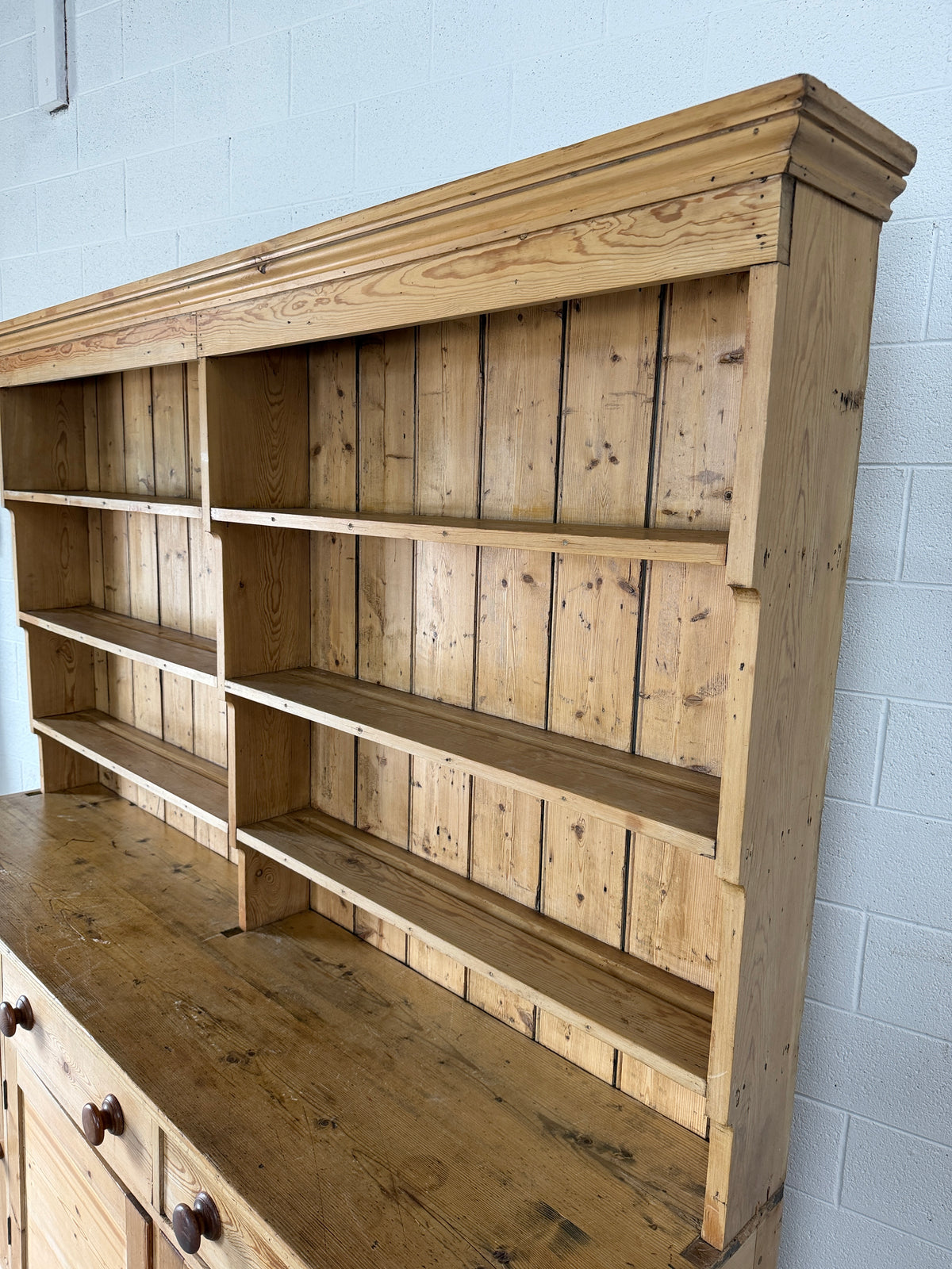 English Pine Kitchen Dresser