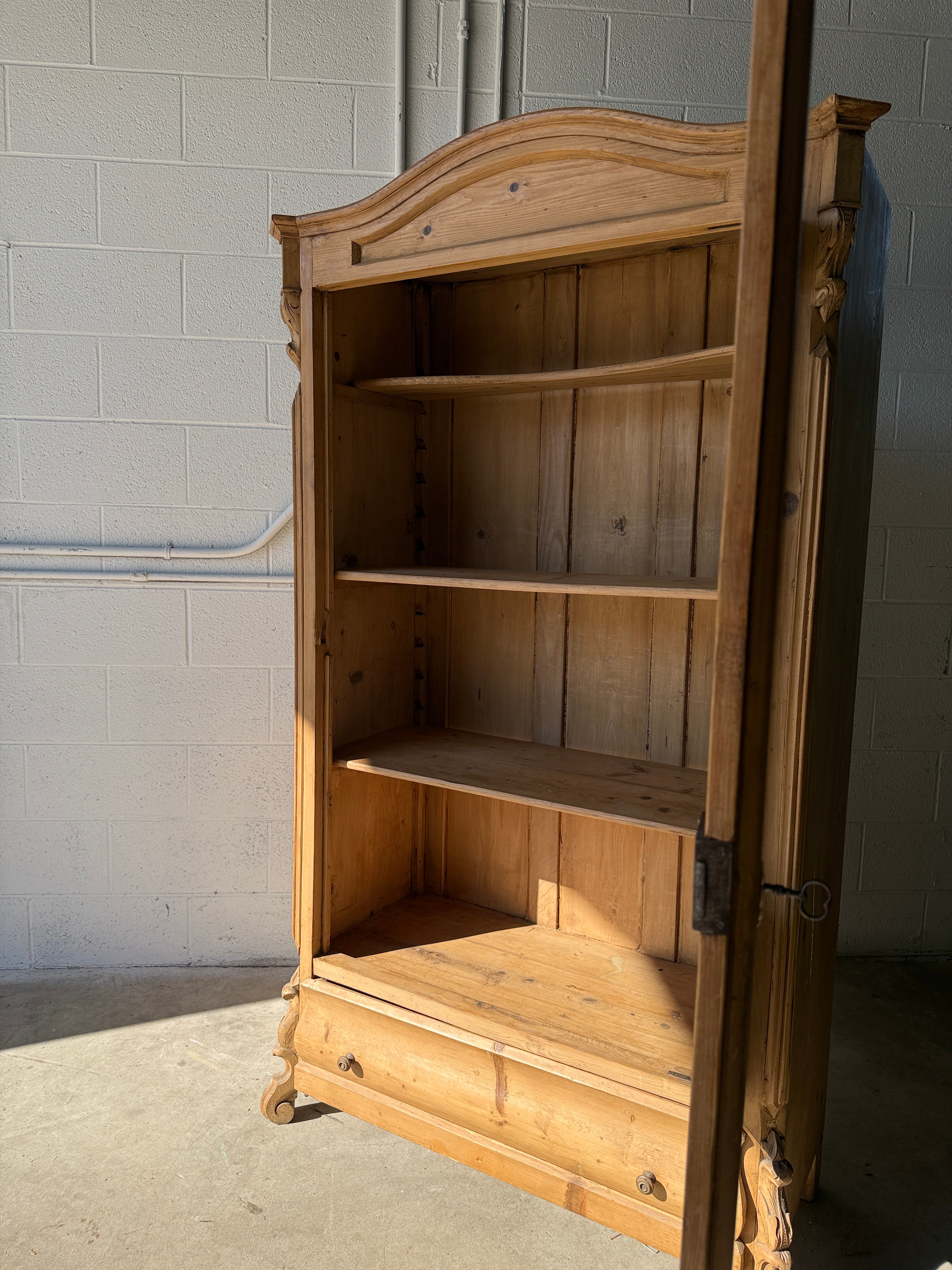 Antique European bookcase