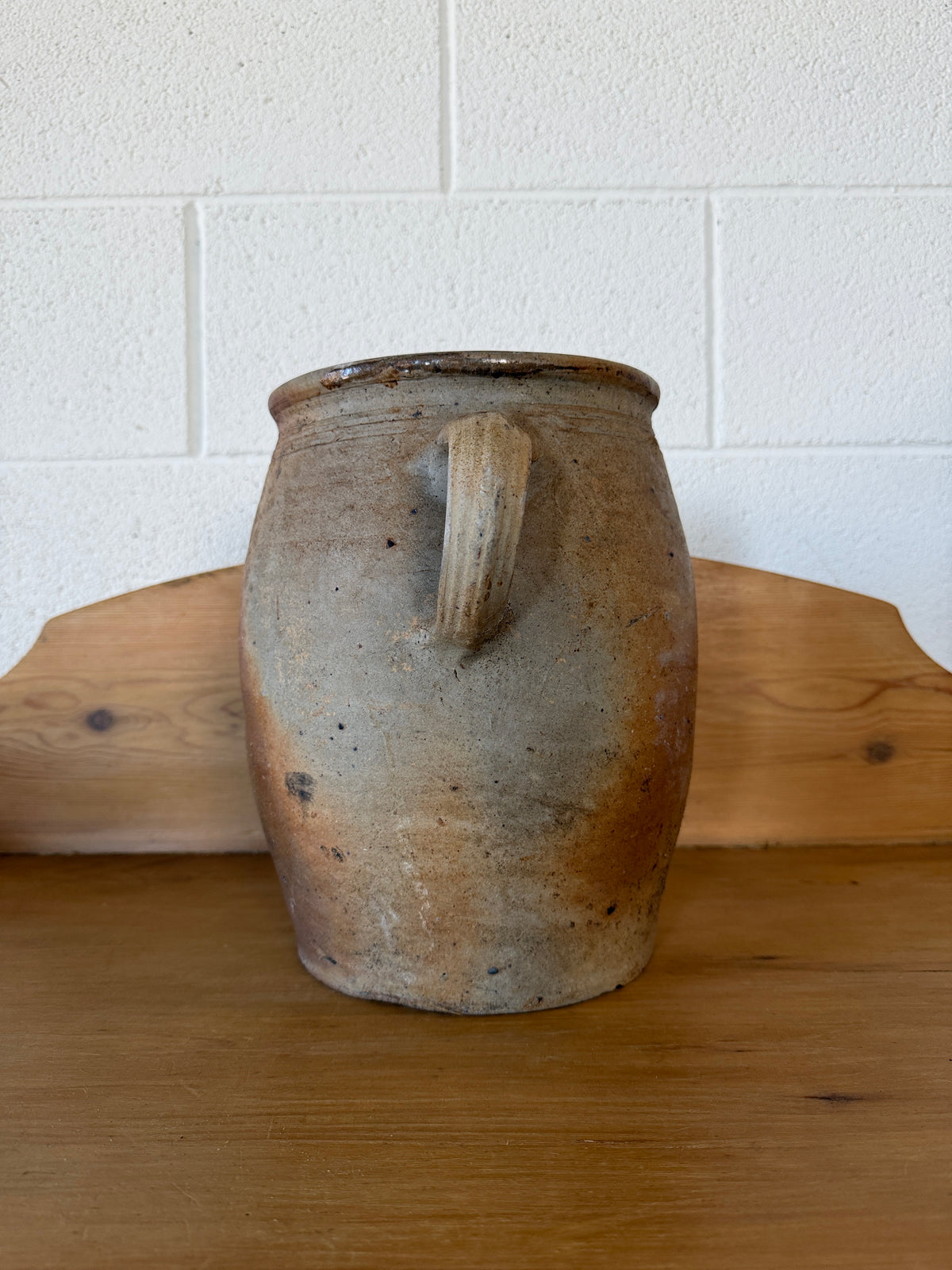 French stoneware pot