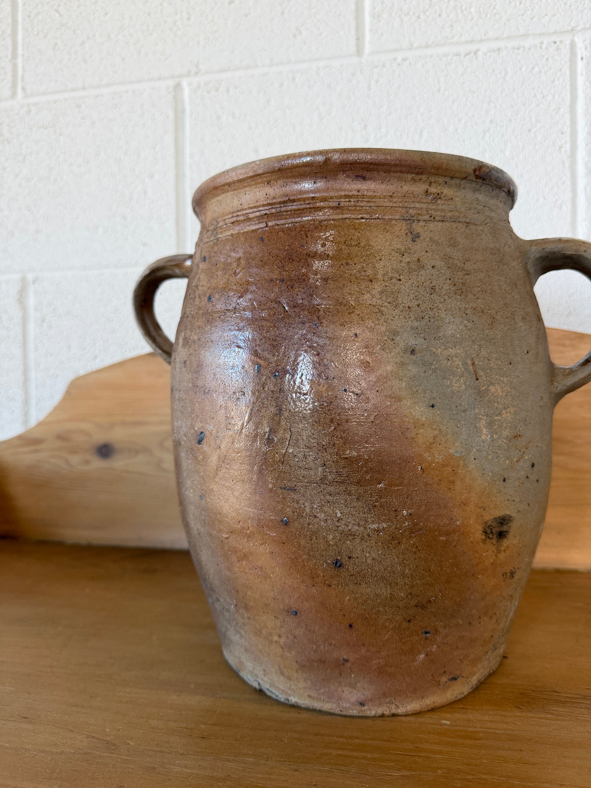 French stoneware pot
