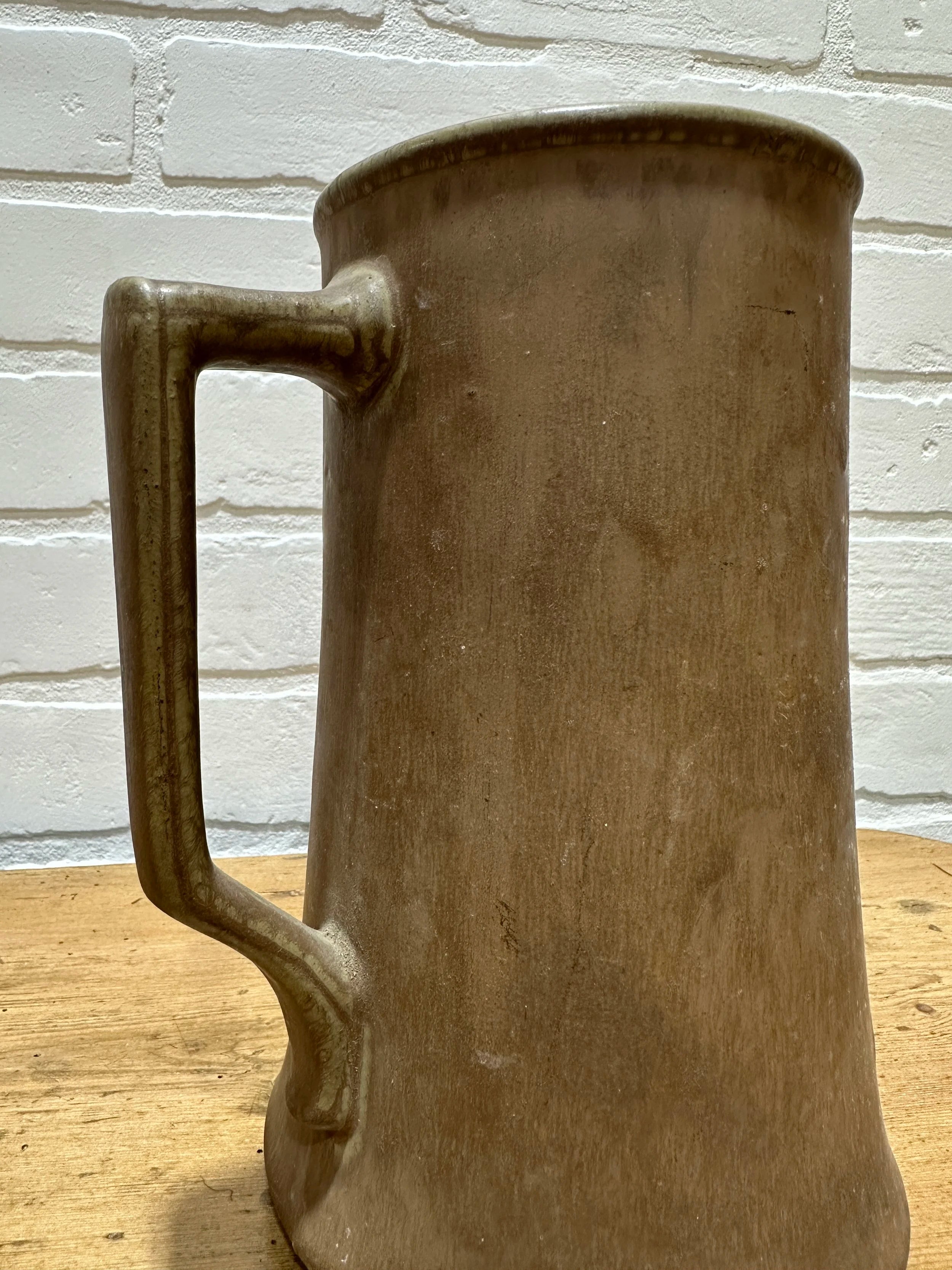 Stoneware pitcher