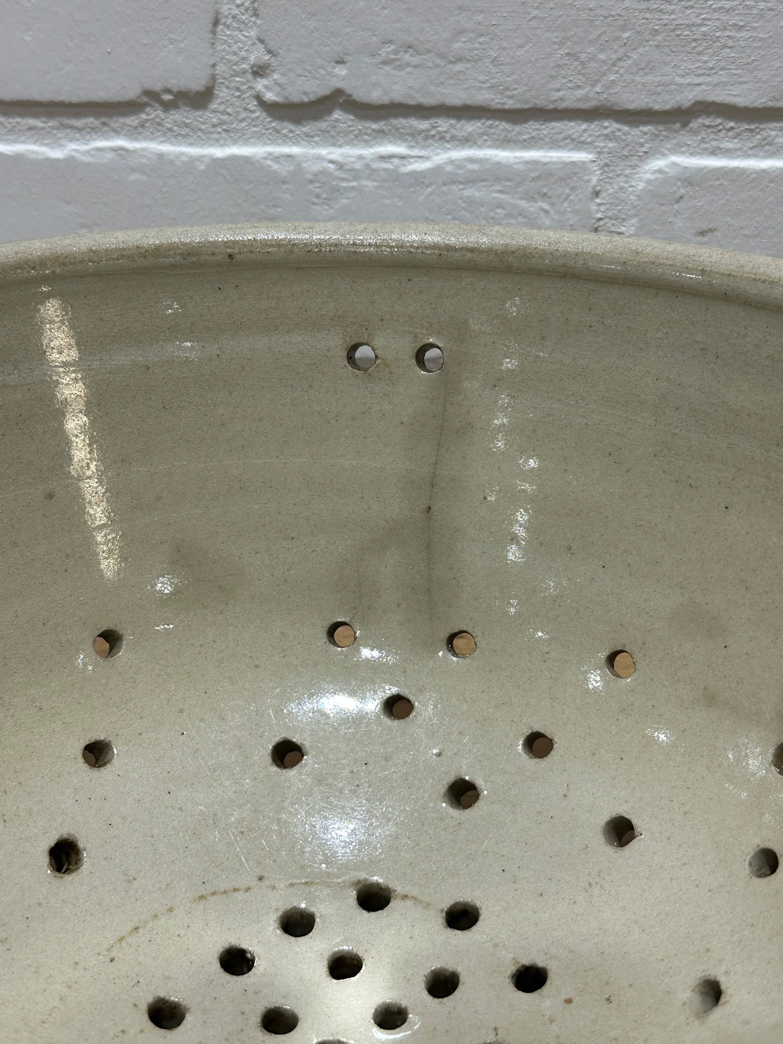 Antique berry strainer