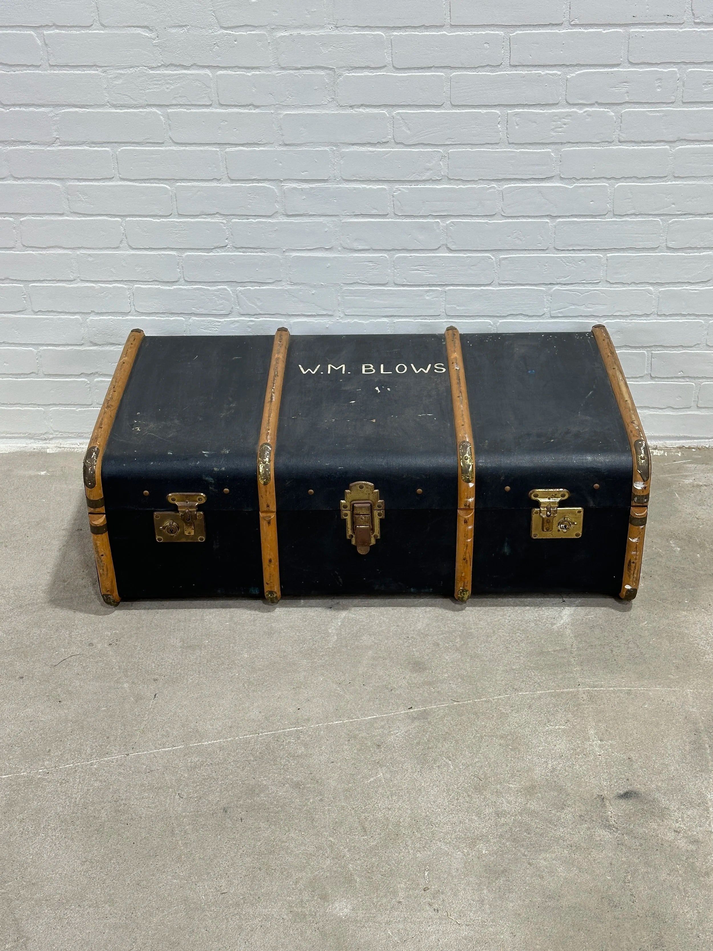 Antique English luggage