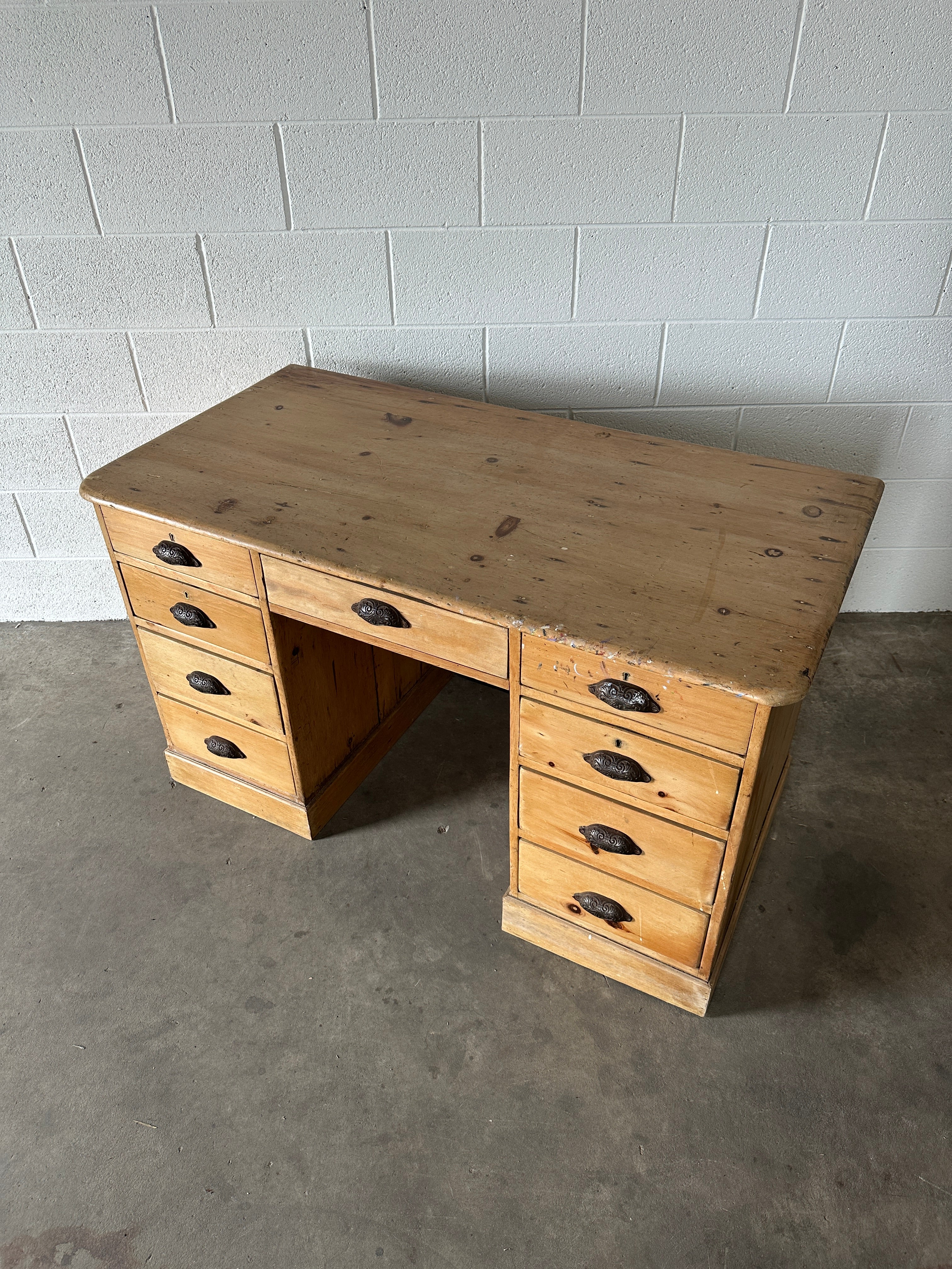 Antique Pine Desk