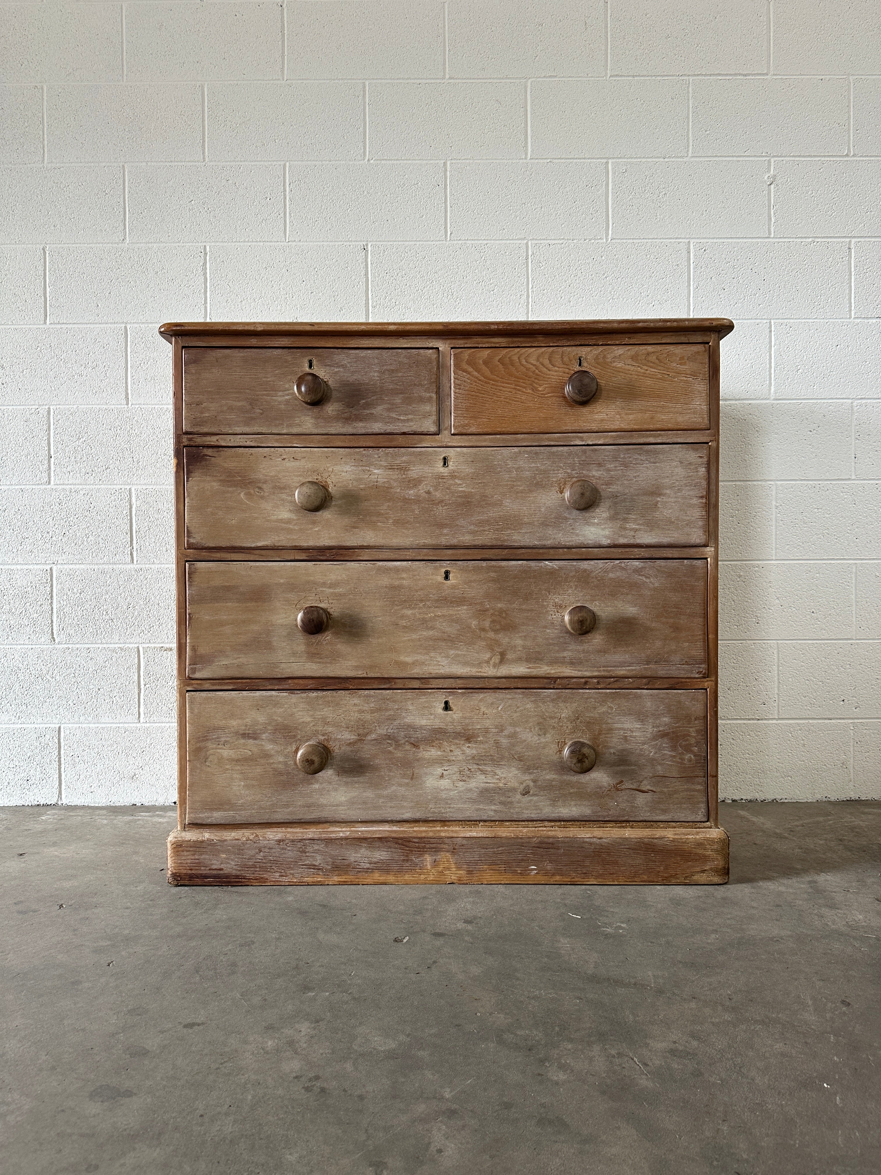 Patina-Rich English Dresser