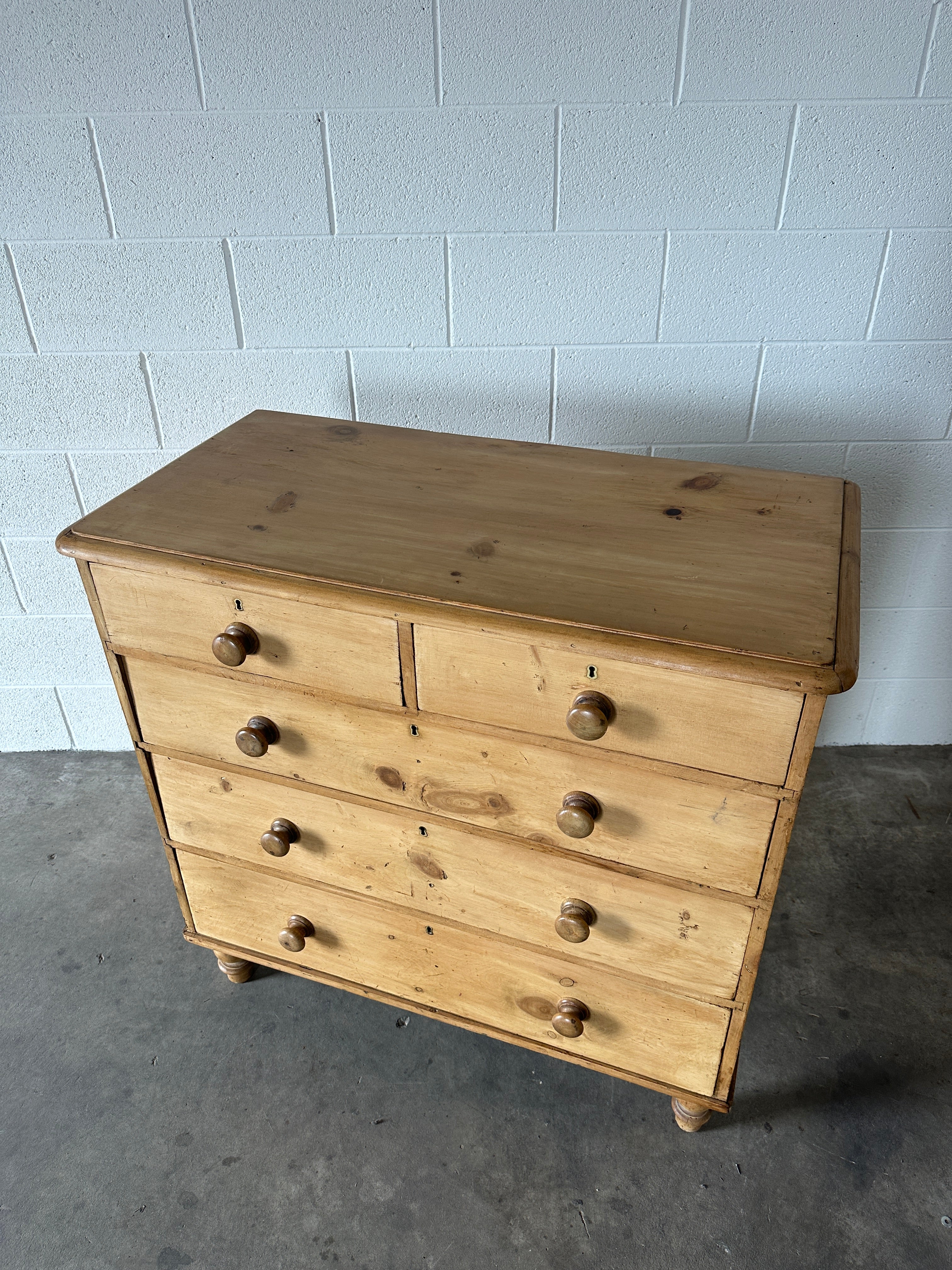 English Pine Chest of Drawers