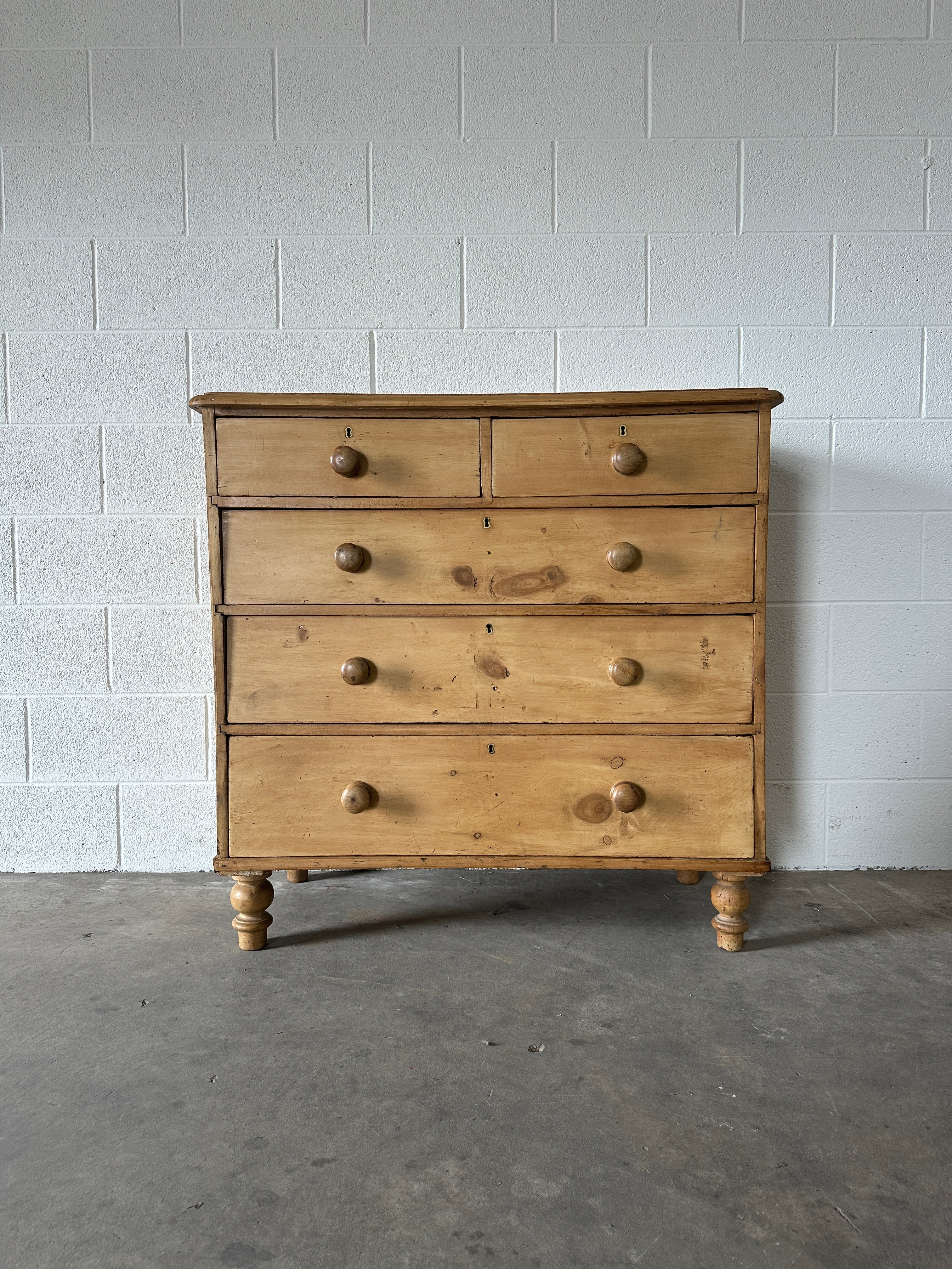 English Pine Chest of Drawers