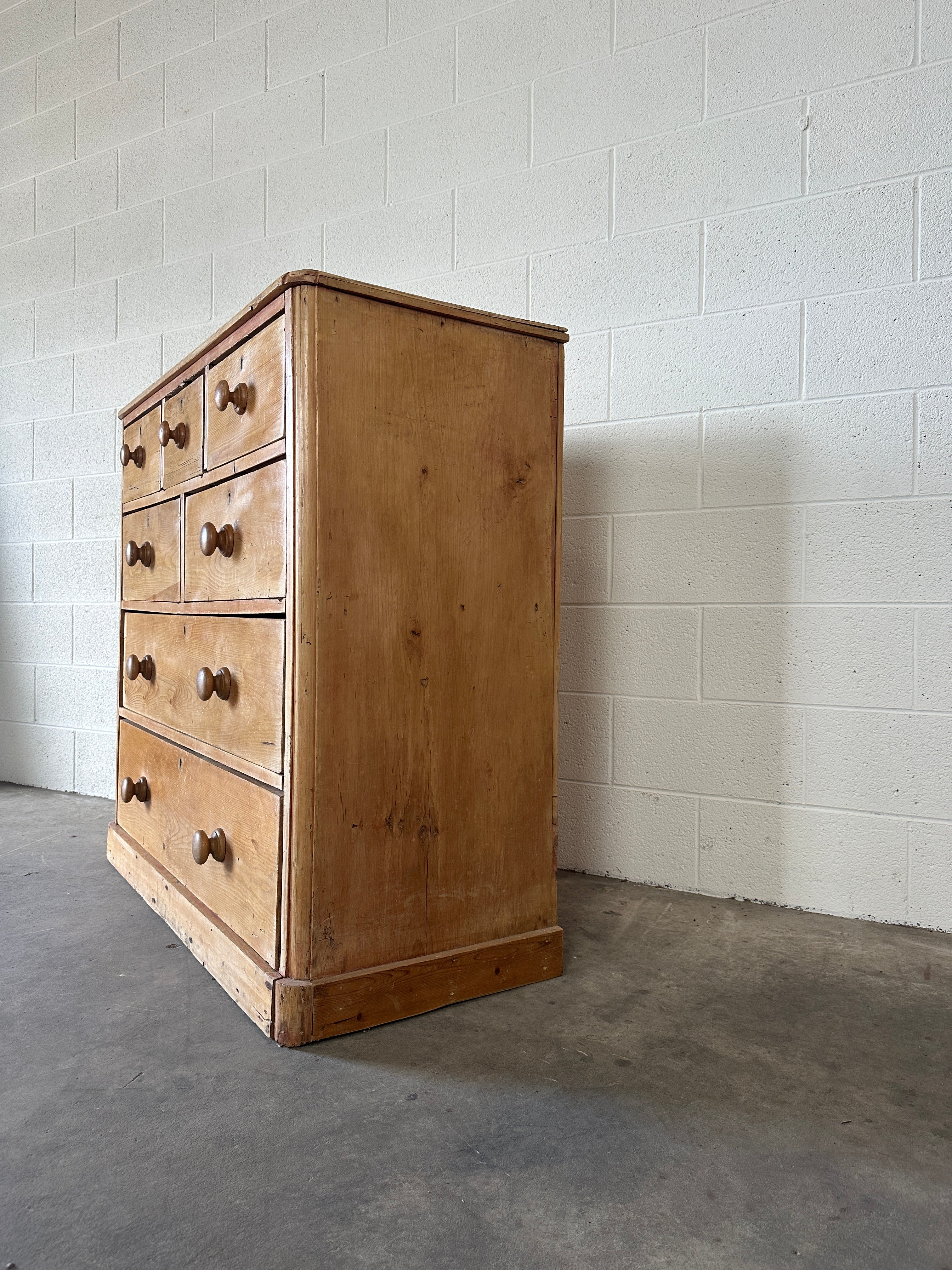 Victorian Pine Drawers with hidden compartment