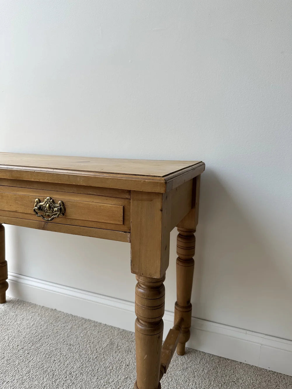 English antique pine table
