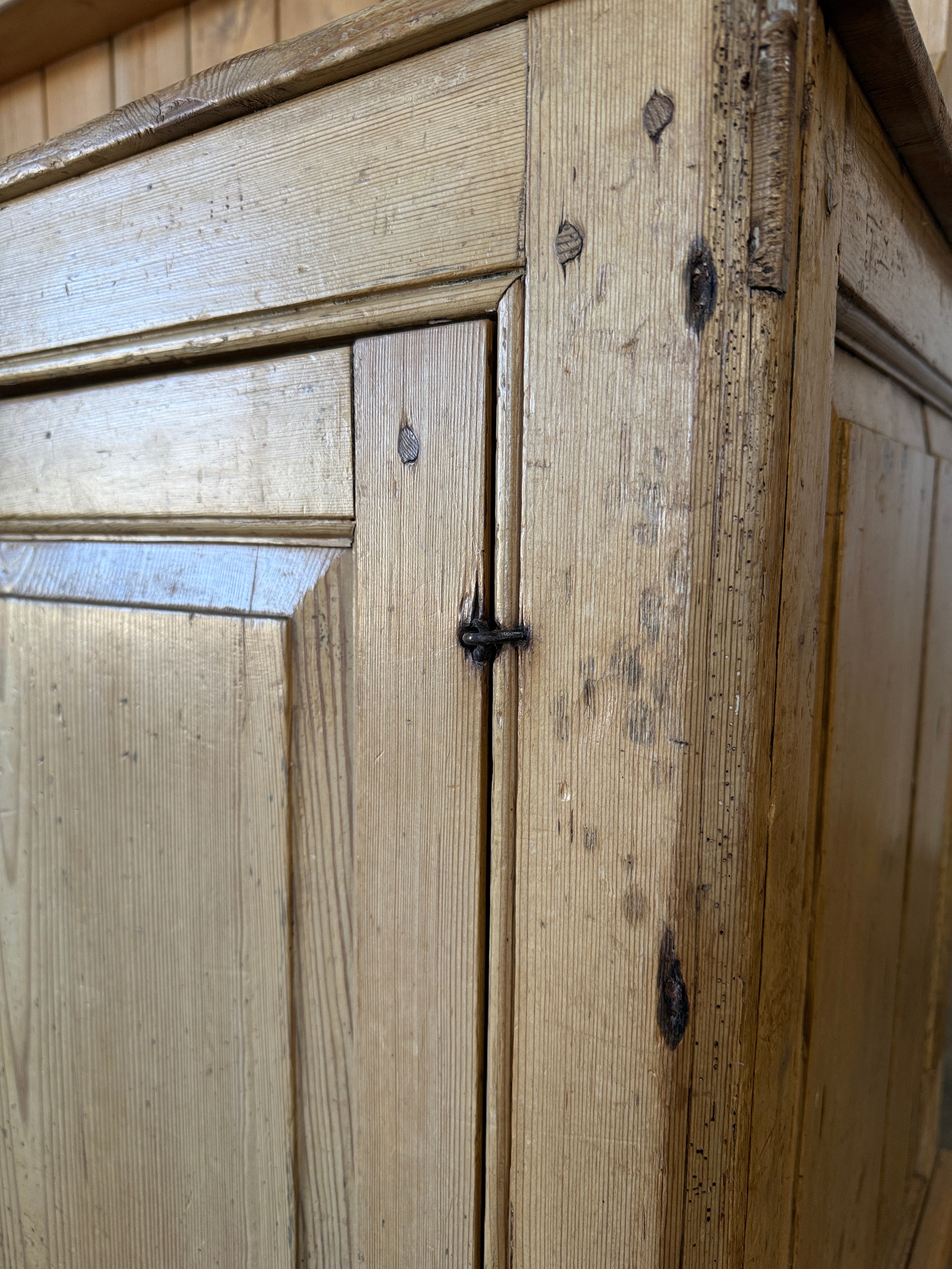 Early 19th‑Century and later English pine kitchen dresser