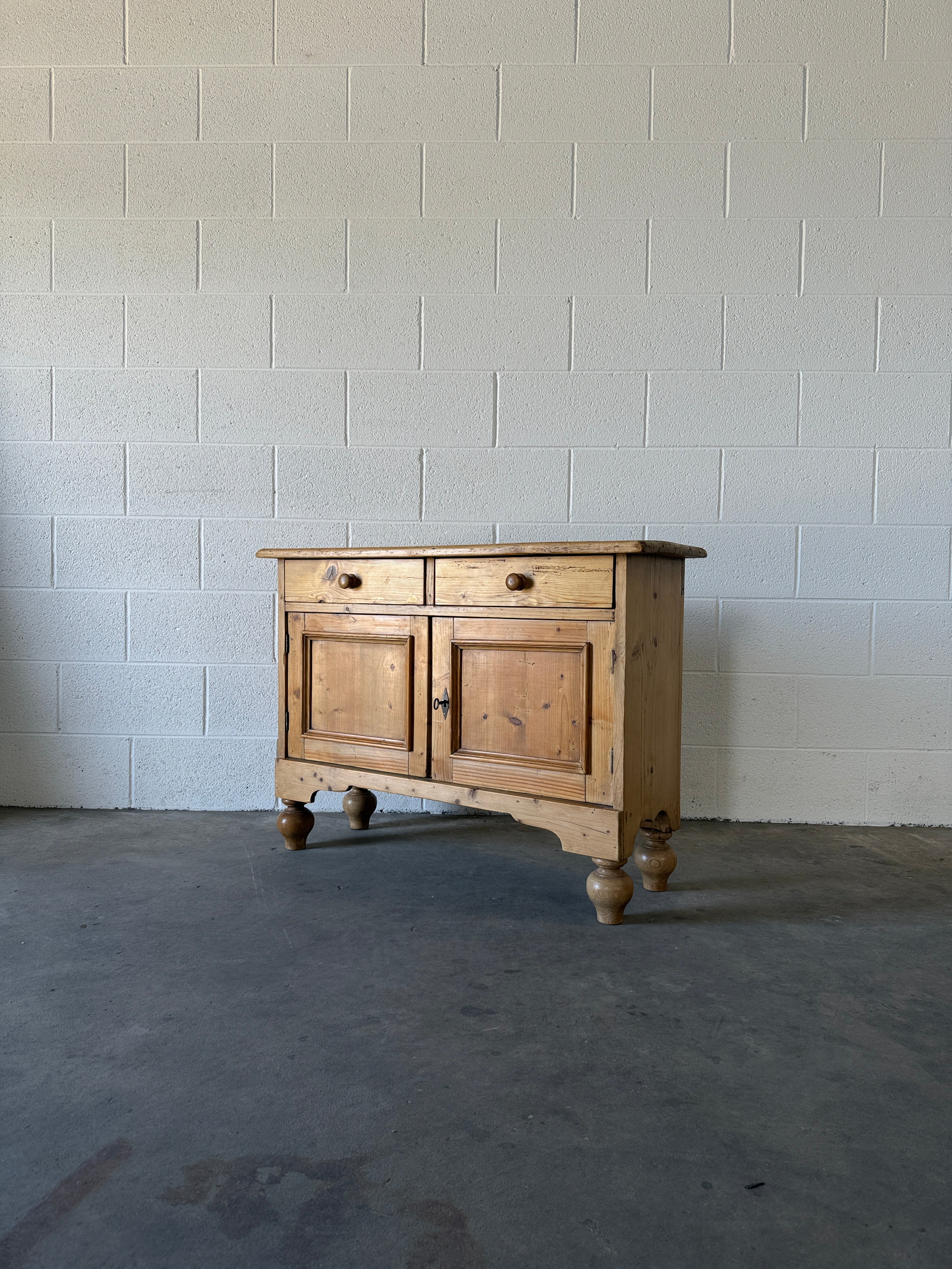 European pine cupboard circa 1940
