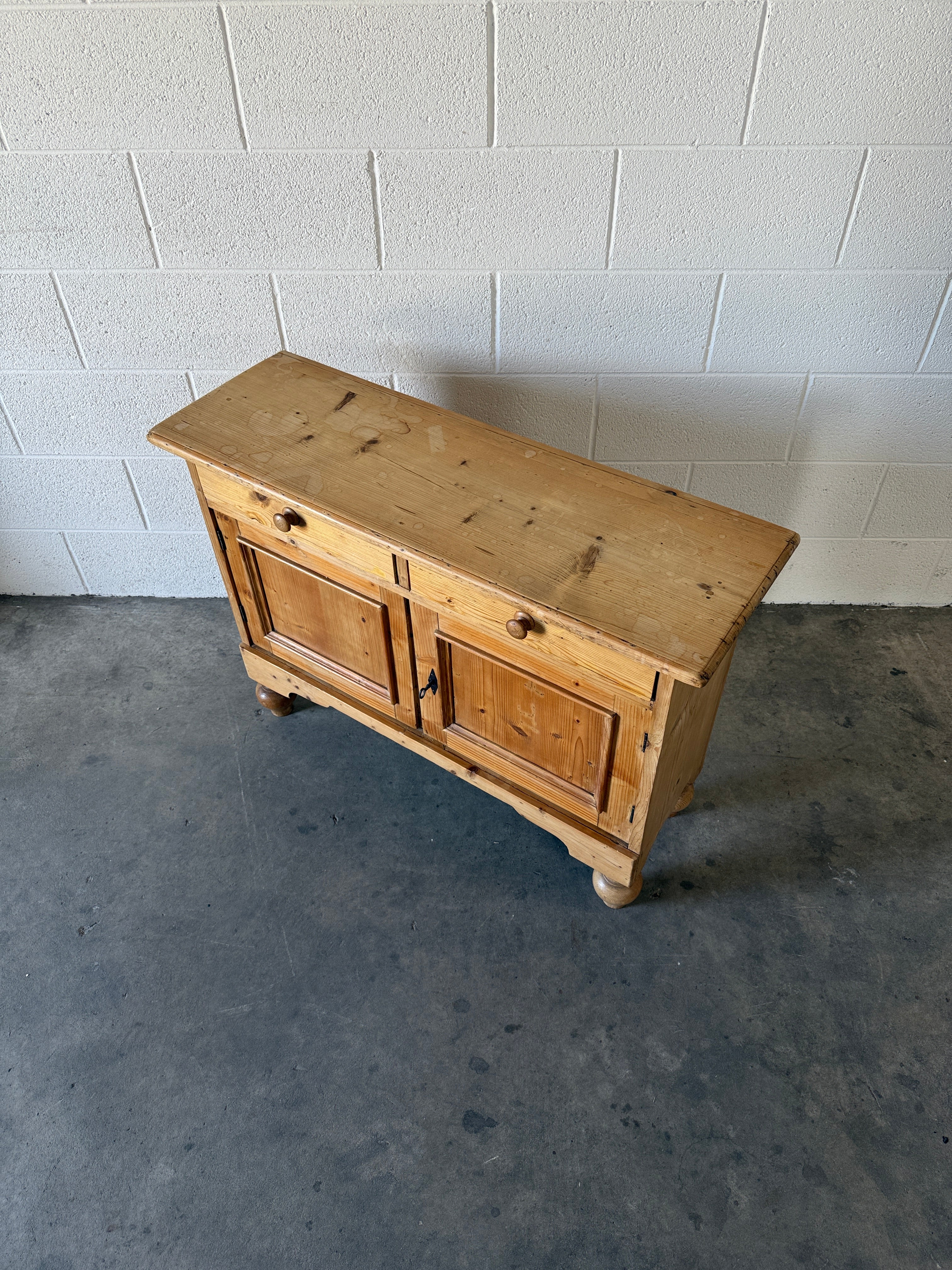 European pine cupboard circa 1940