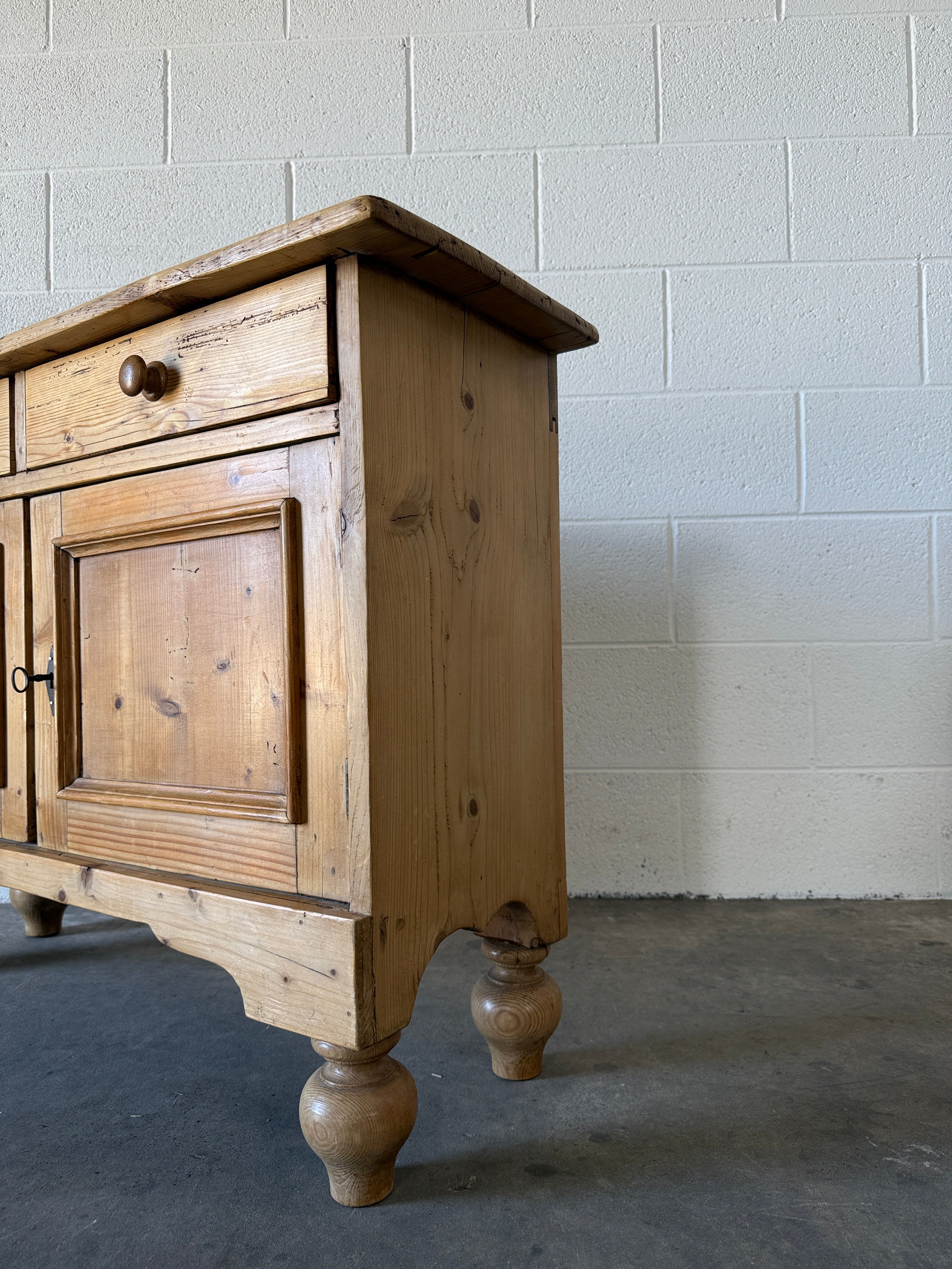 European pine cupboard circa 1940