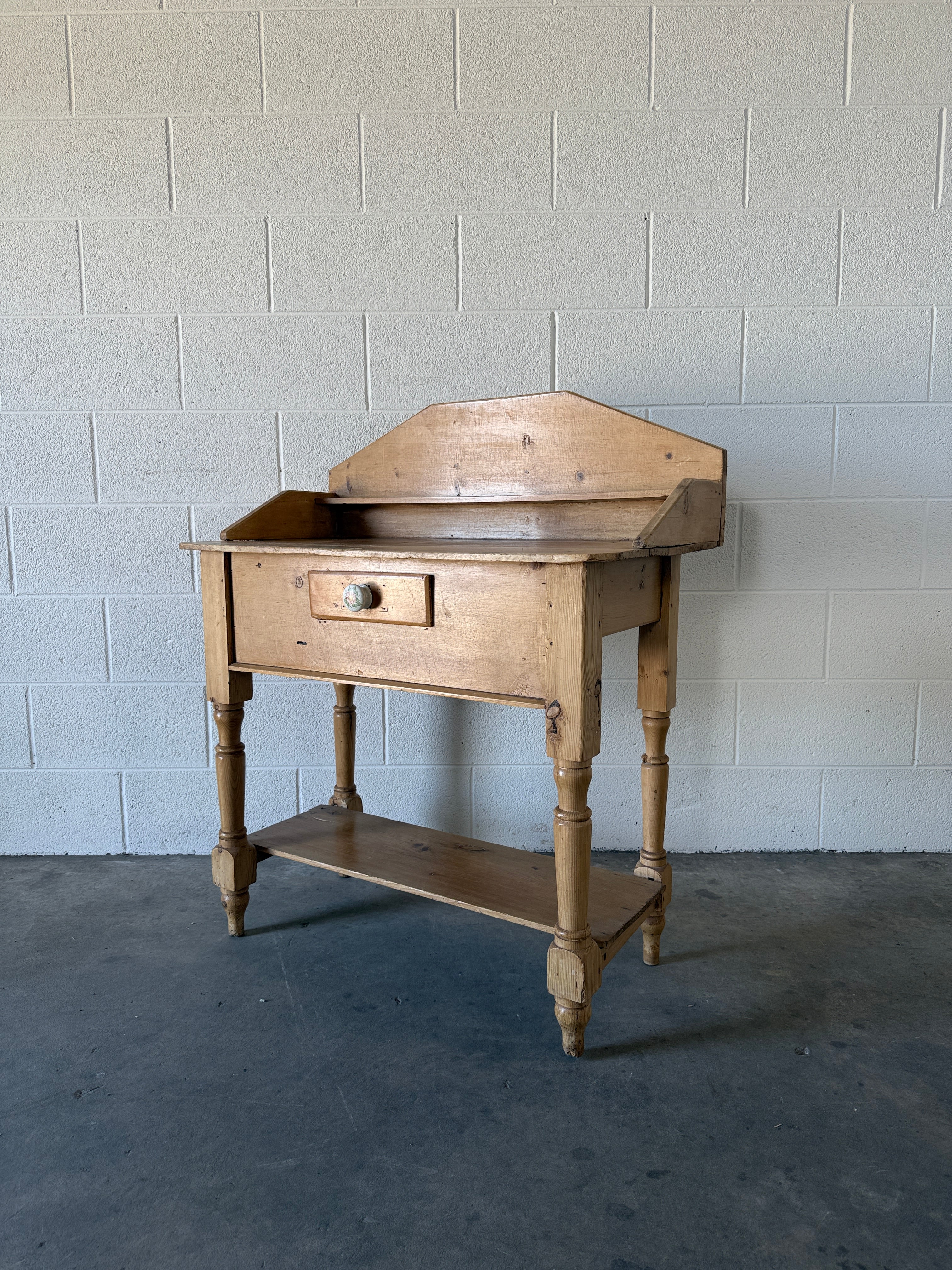 Gorgeous Antique Pine Side Table