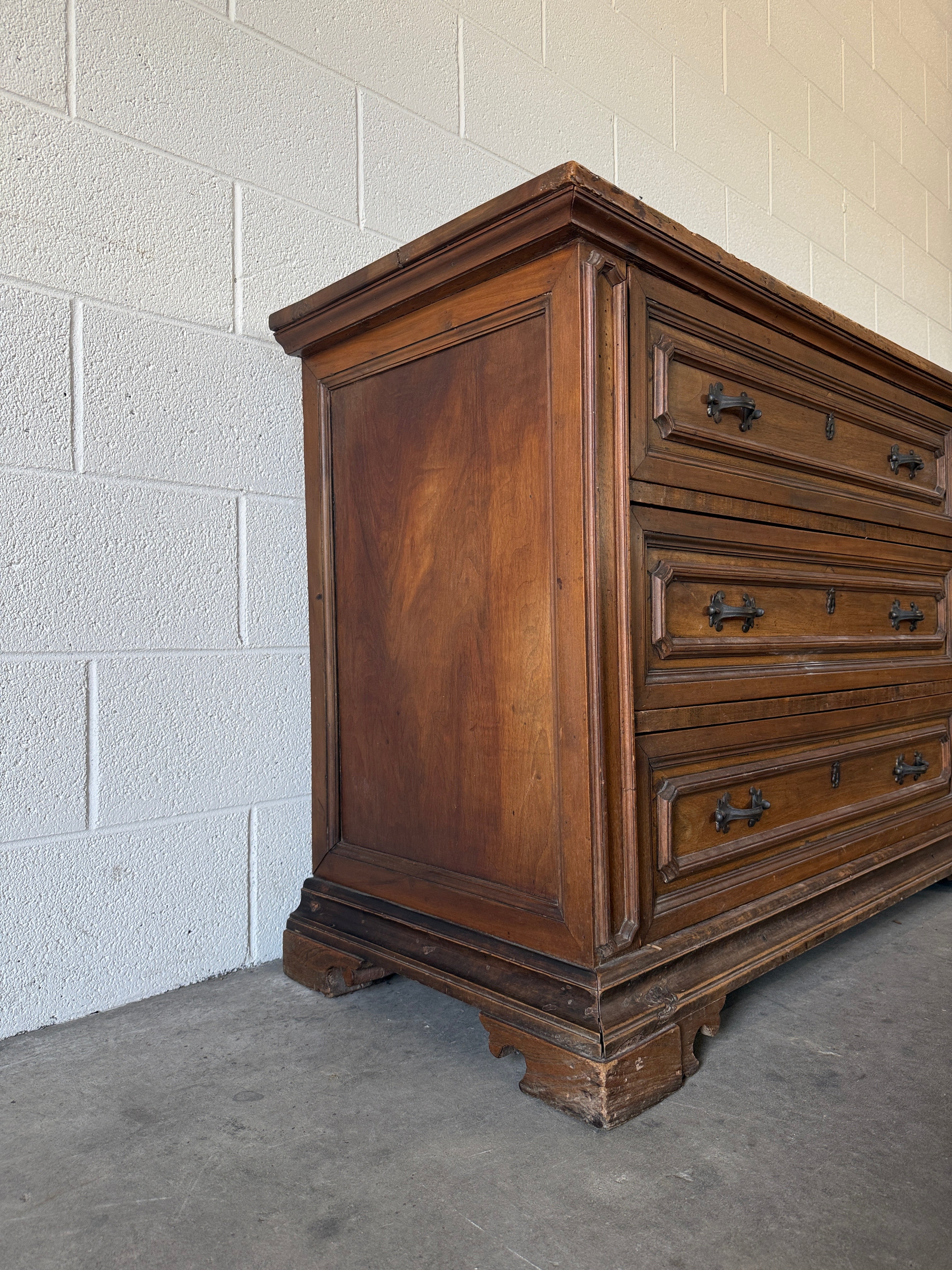 Antique French Walnut Chest of Drawers