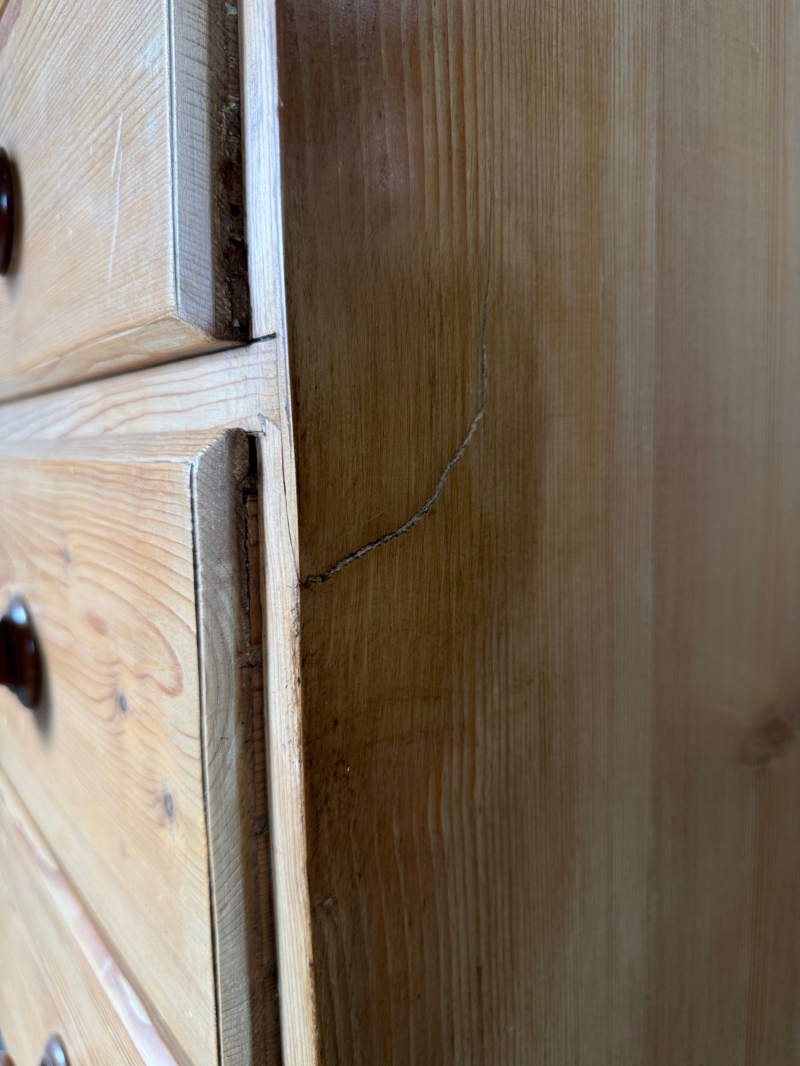 Antique Pine Chest of Drawers