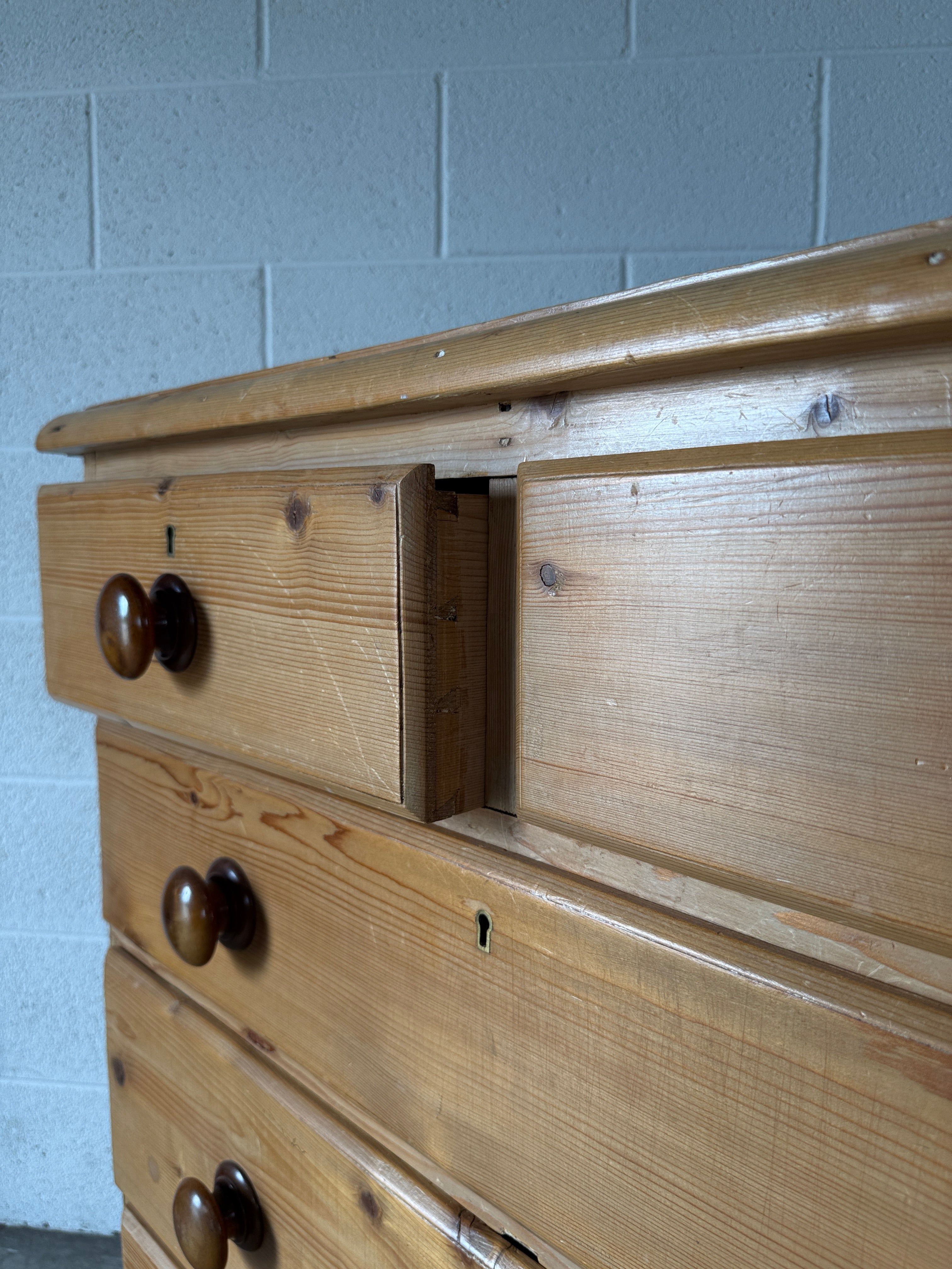 Antique Pine Chest of Drawers
