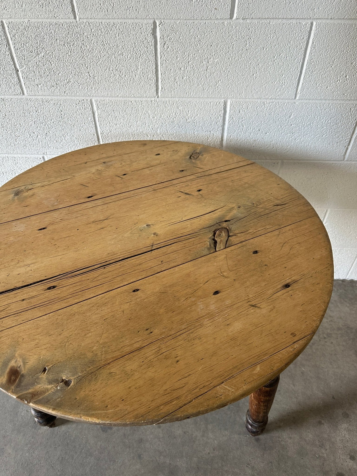 Antique English cricket table - House on Horizon