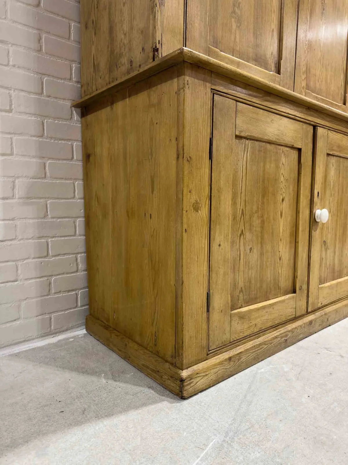 Antique English housekeepers cupboard - House on Horizon