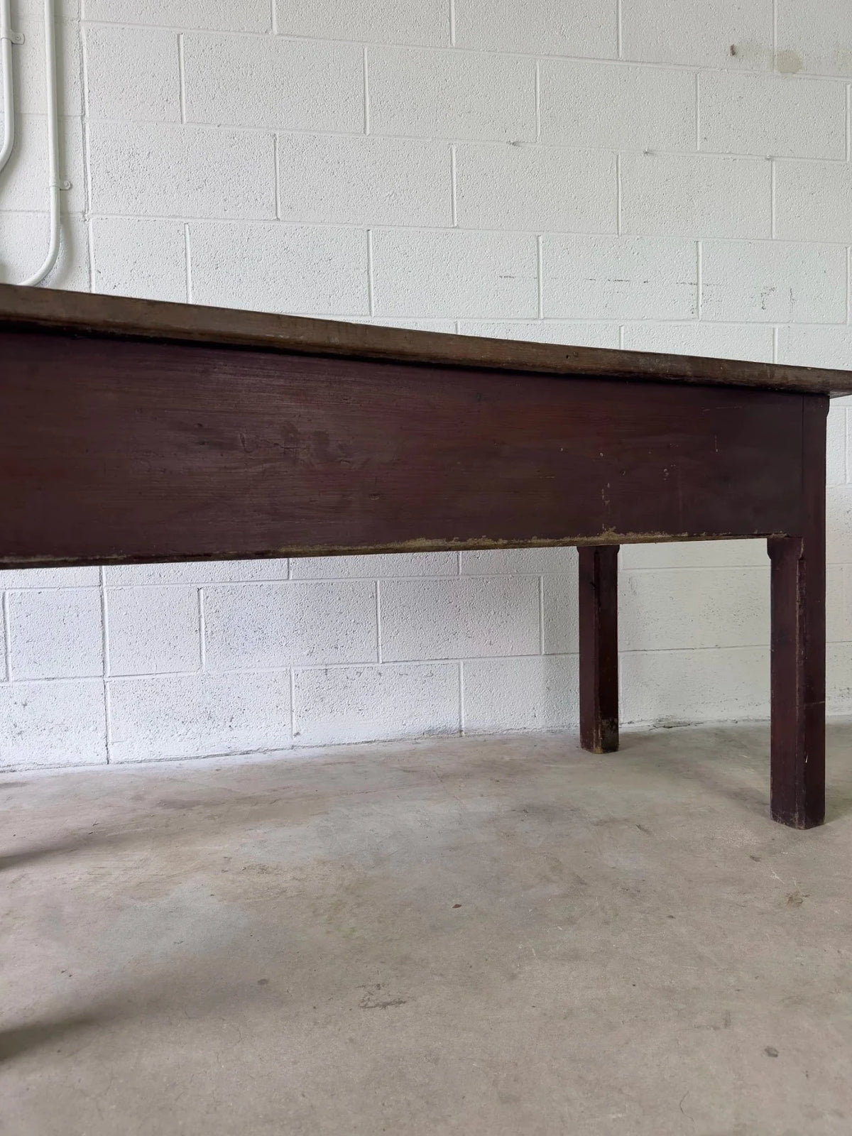 Antique English oak buffet - House on Horizon