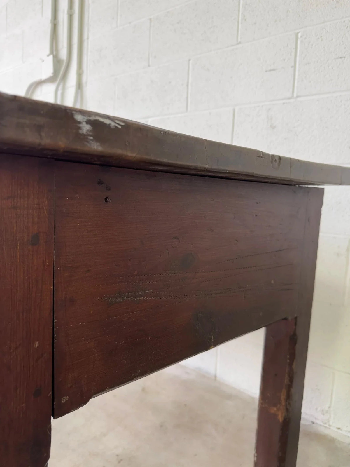 Antique English oak buffet - House on Horizon
