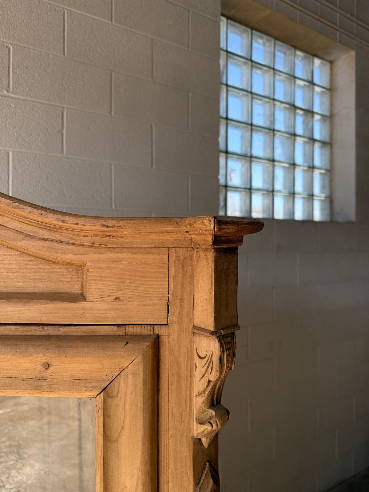 Antique European bookcase - House on Horizon