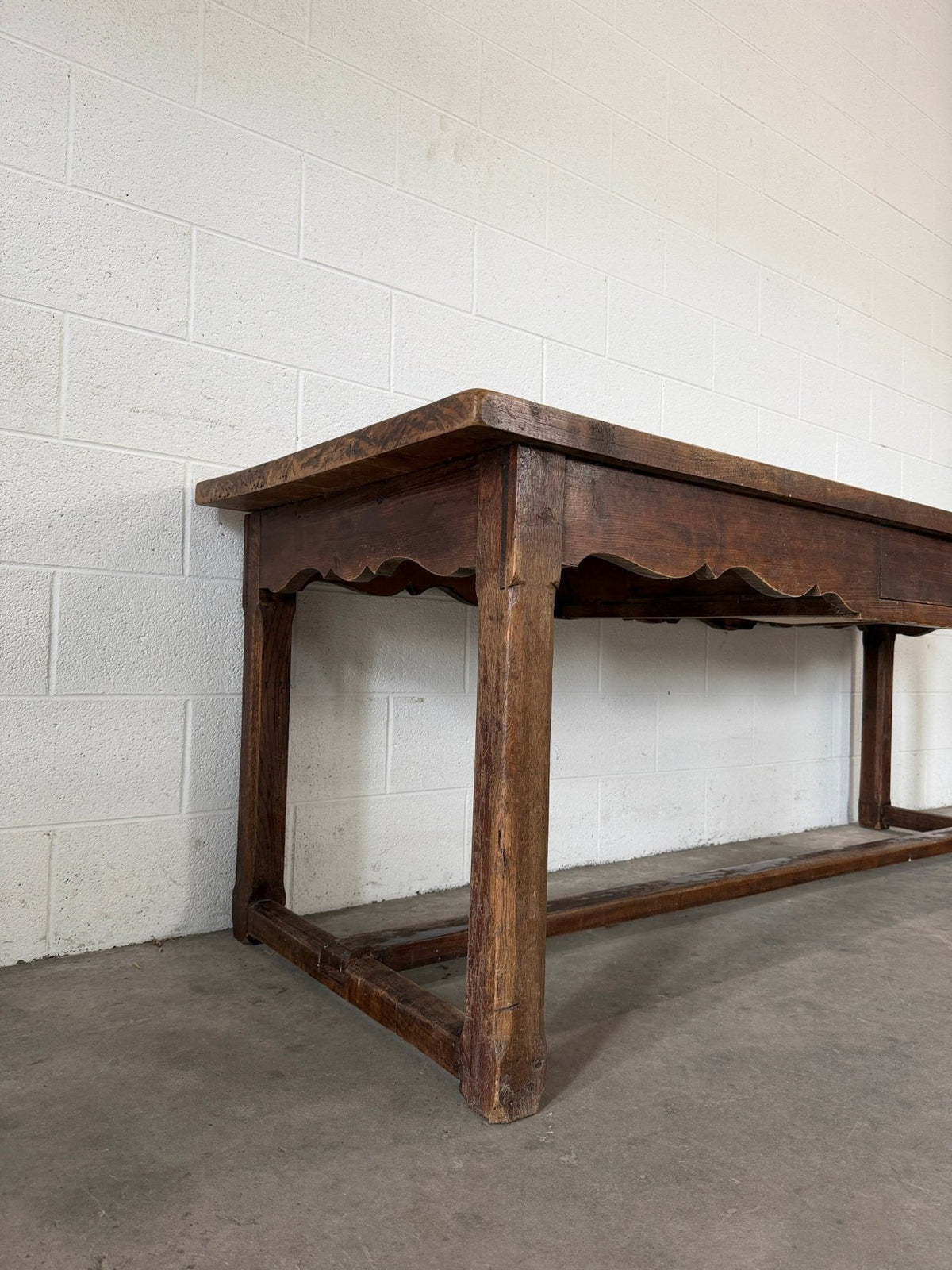 Antique French Oak Dining Table - House on Horizon