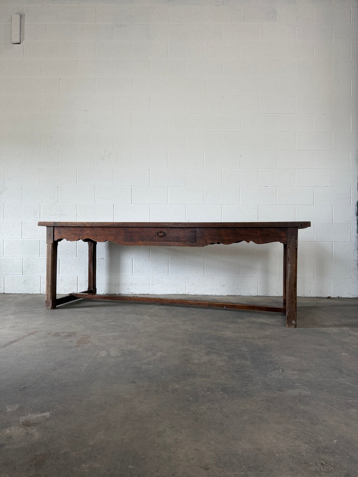 Antique French Oak Dining Table - House on Horizon