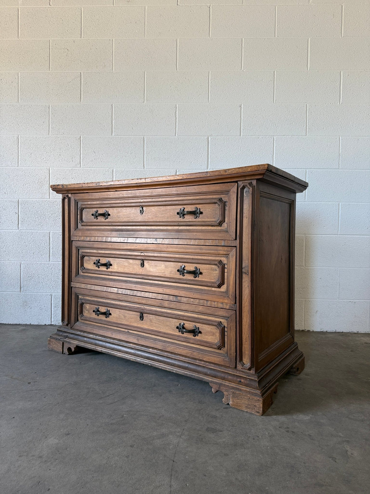 Antique French Walnut Chest of Drawers - House on Horizon
