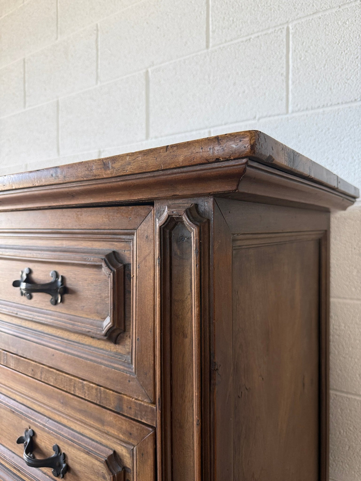 Antique French Walnut Chest of Drawers - House on Horizon