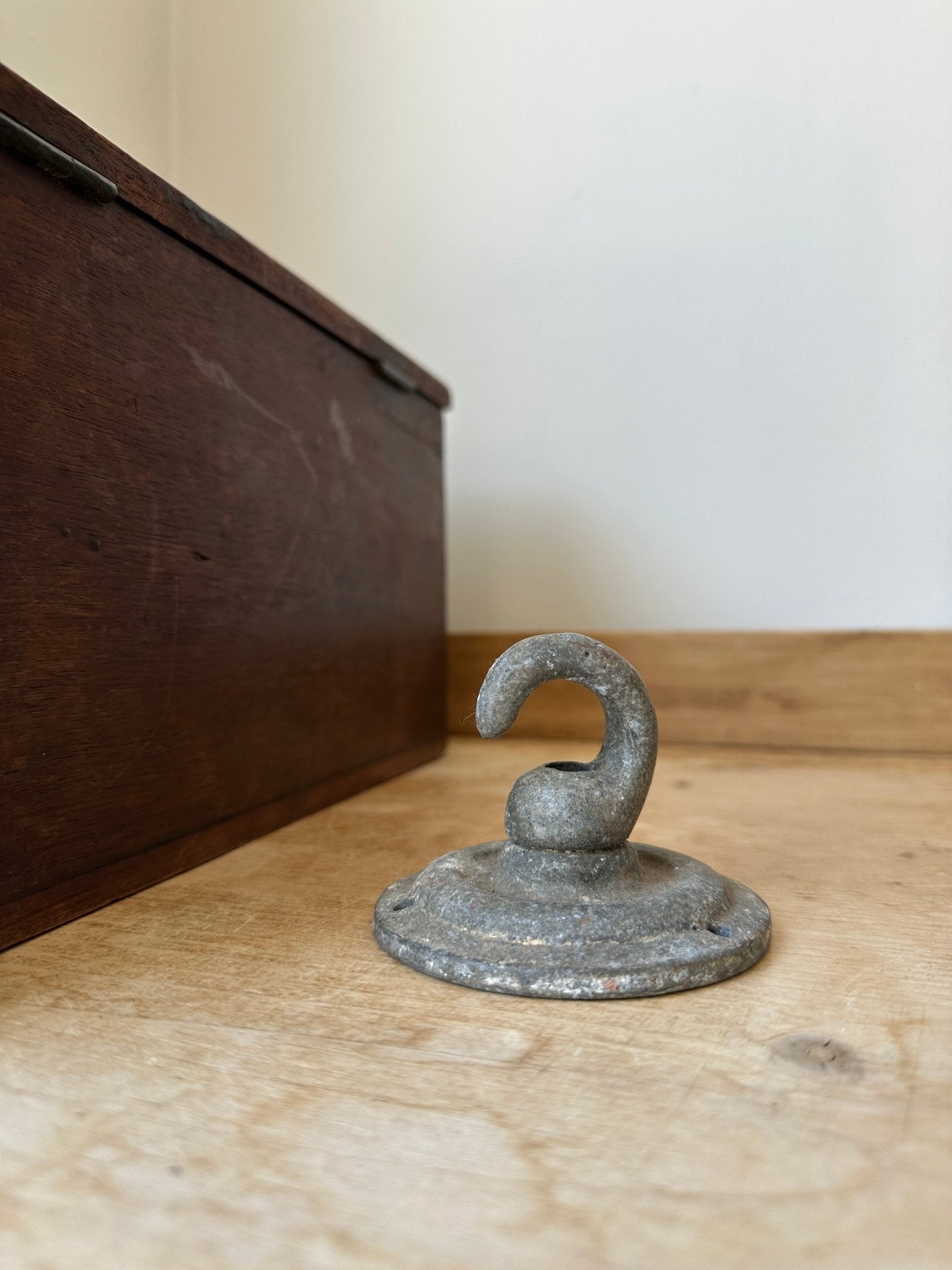 Antique galvanized hook - House on Horizon