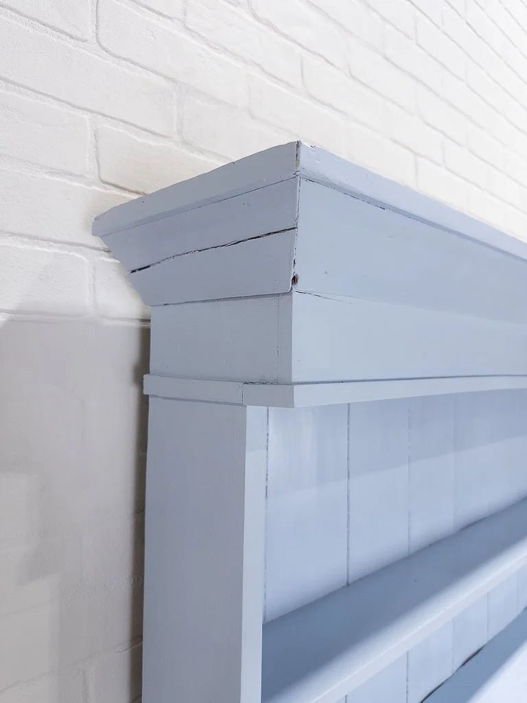 Antique kitchen dresser in blue - House on Horizon