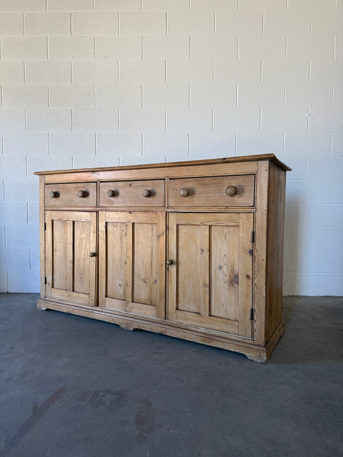 Antique pine sideboard - House on Horizon