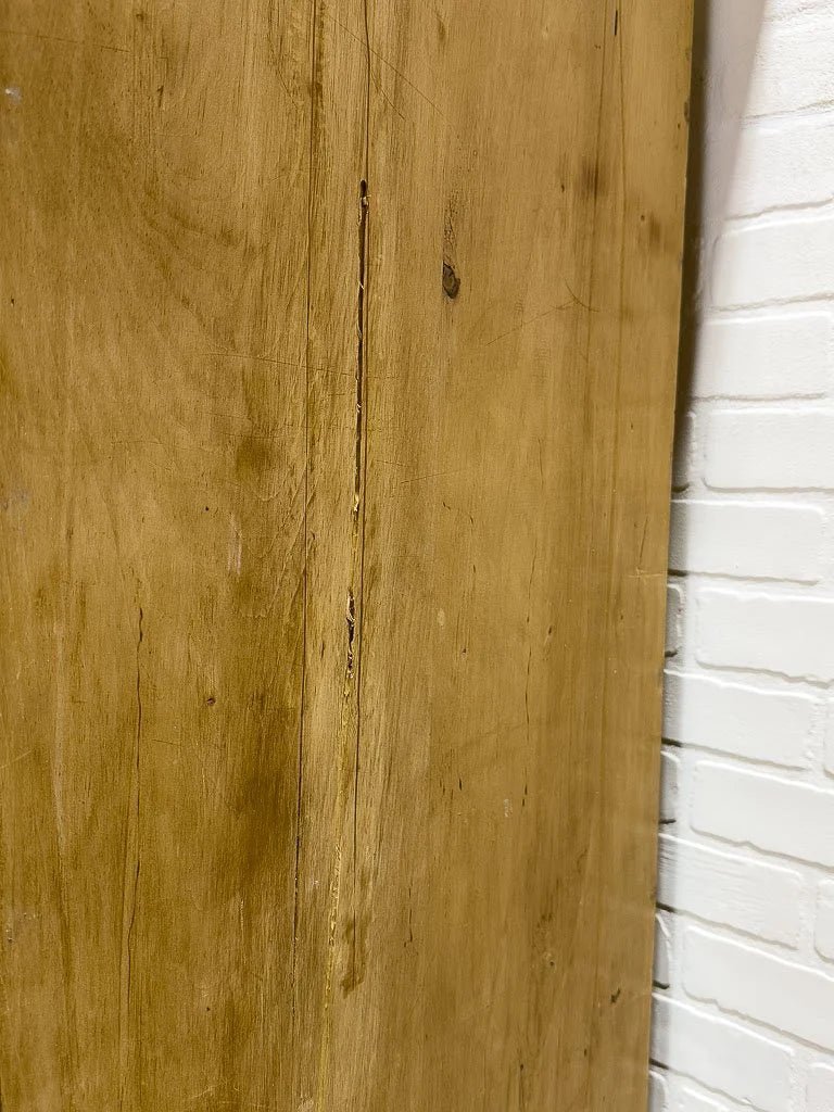 Antique pine wardrobe with interior drawers - House on Horizon